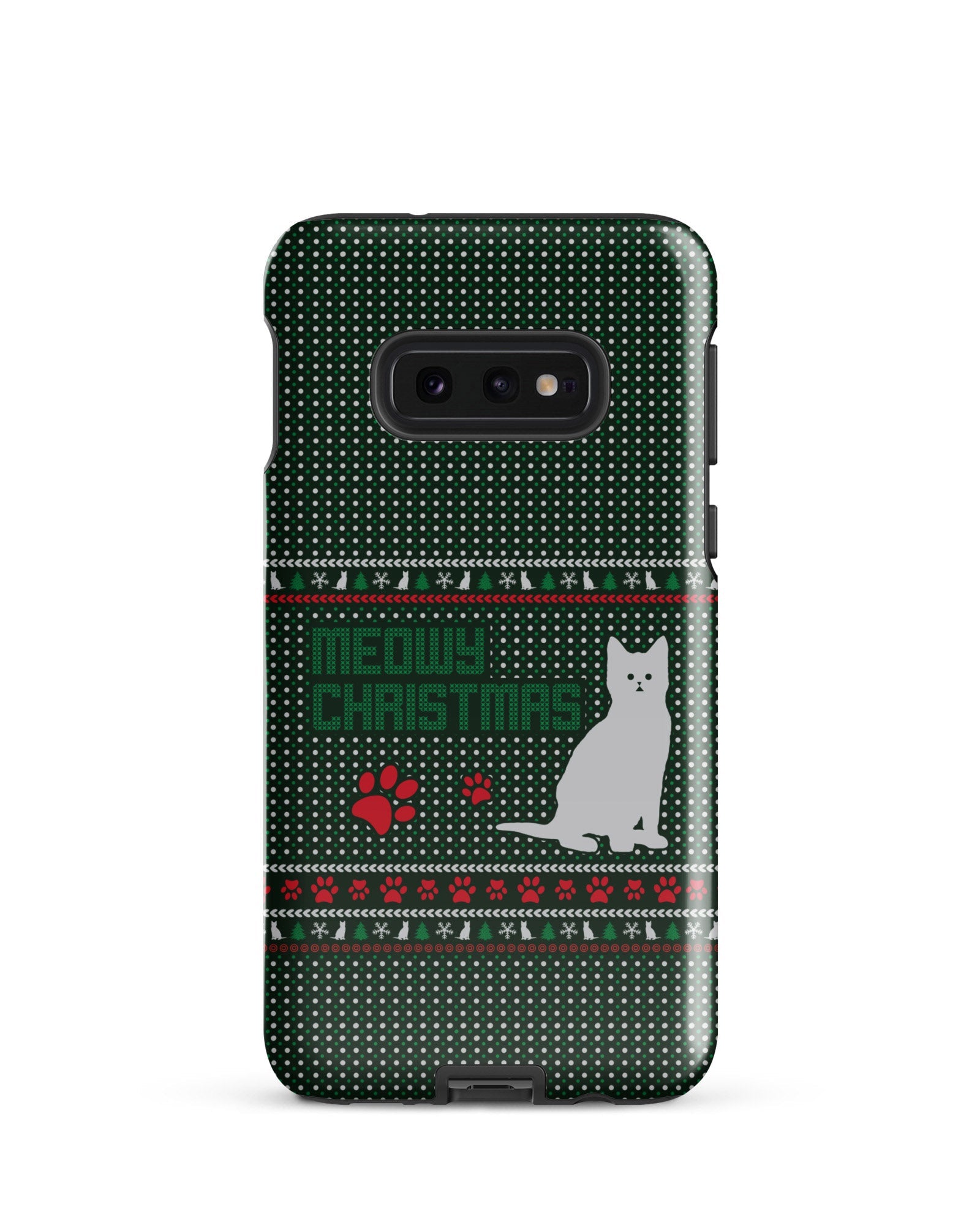 Meowy Christmas Cabin Case for Samsung®