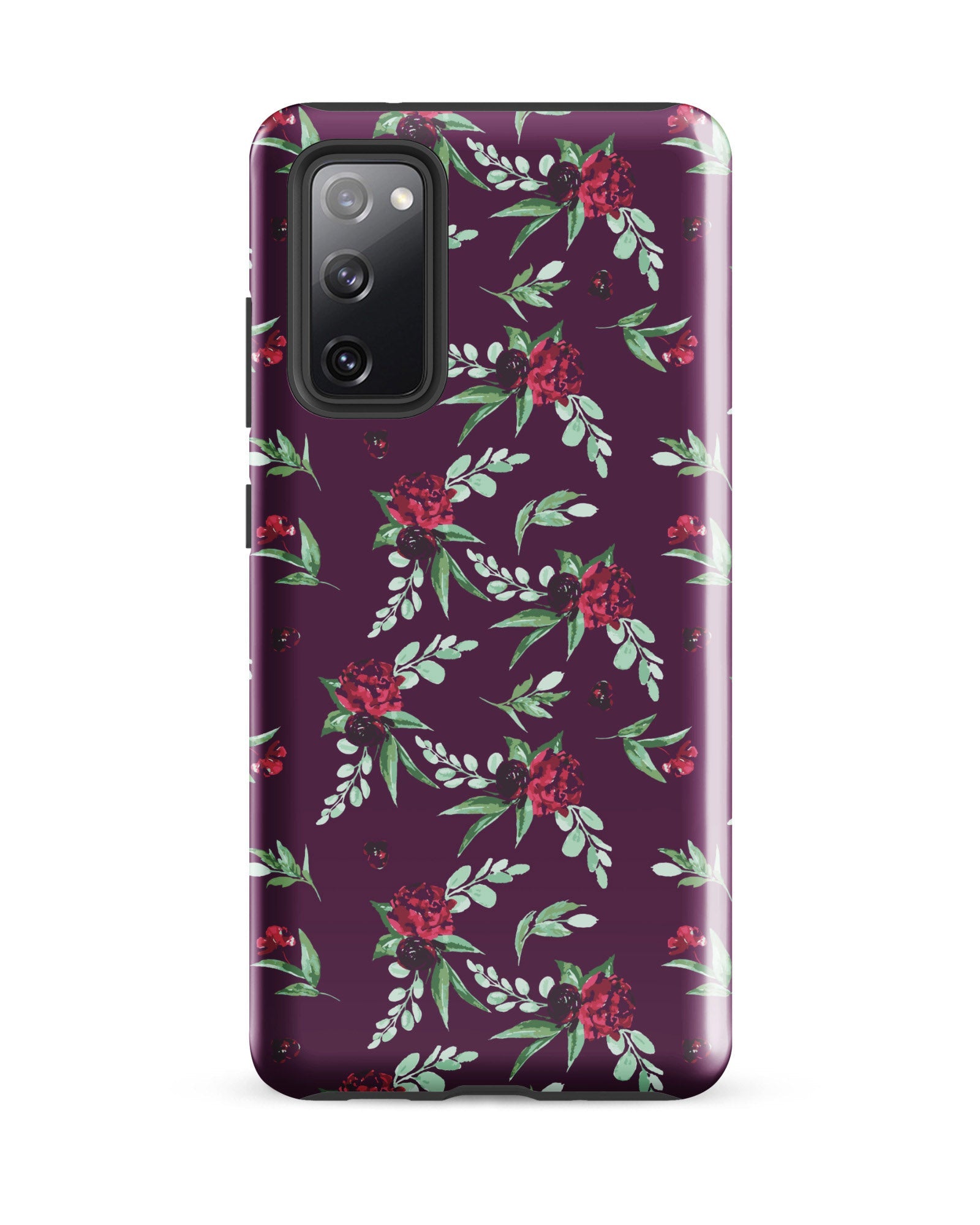 Cranberry Floral Cabin Case for Samsung®