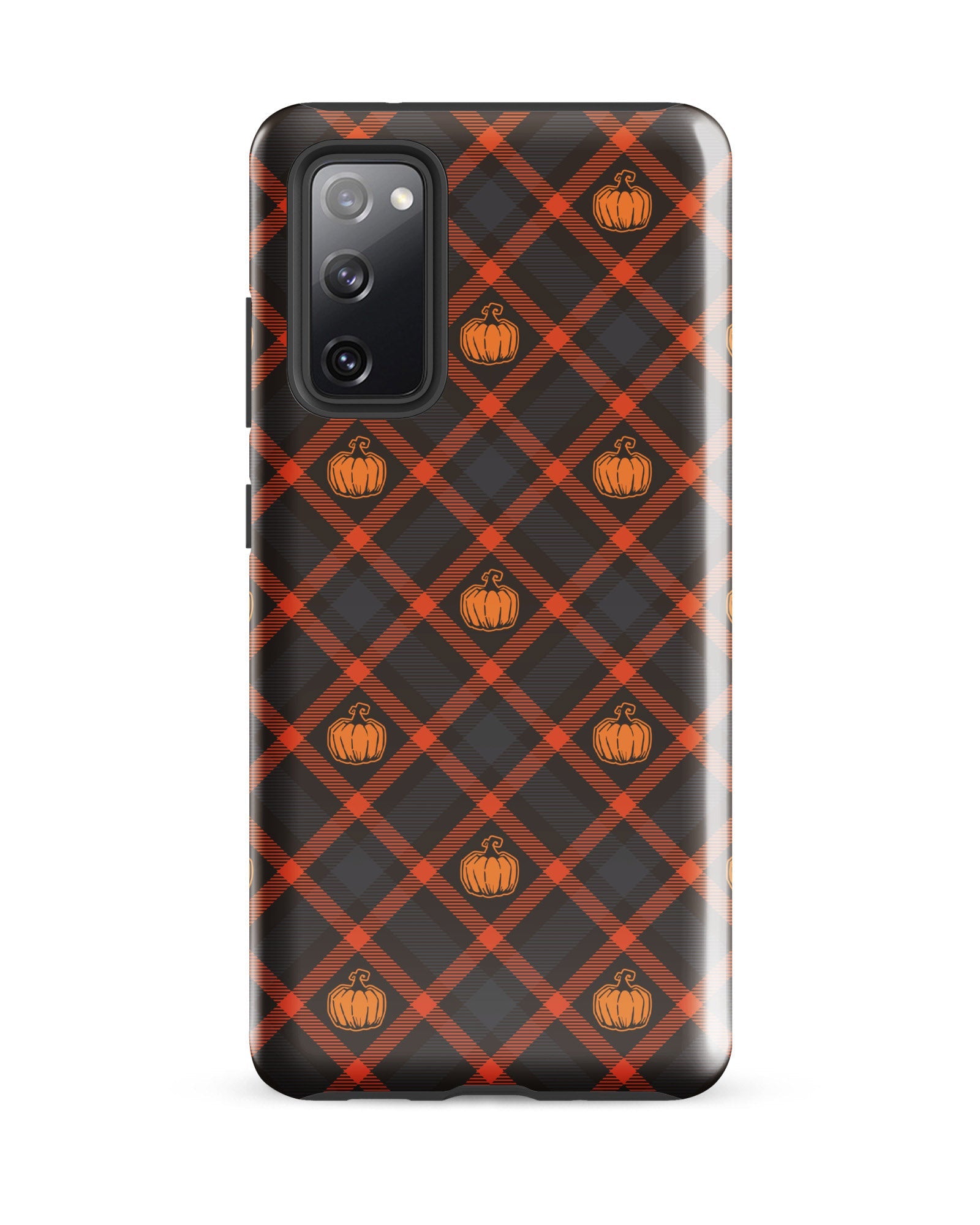 Pumpkin Plaid Cabin Case for Samsung®