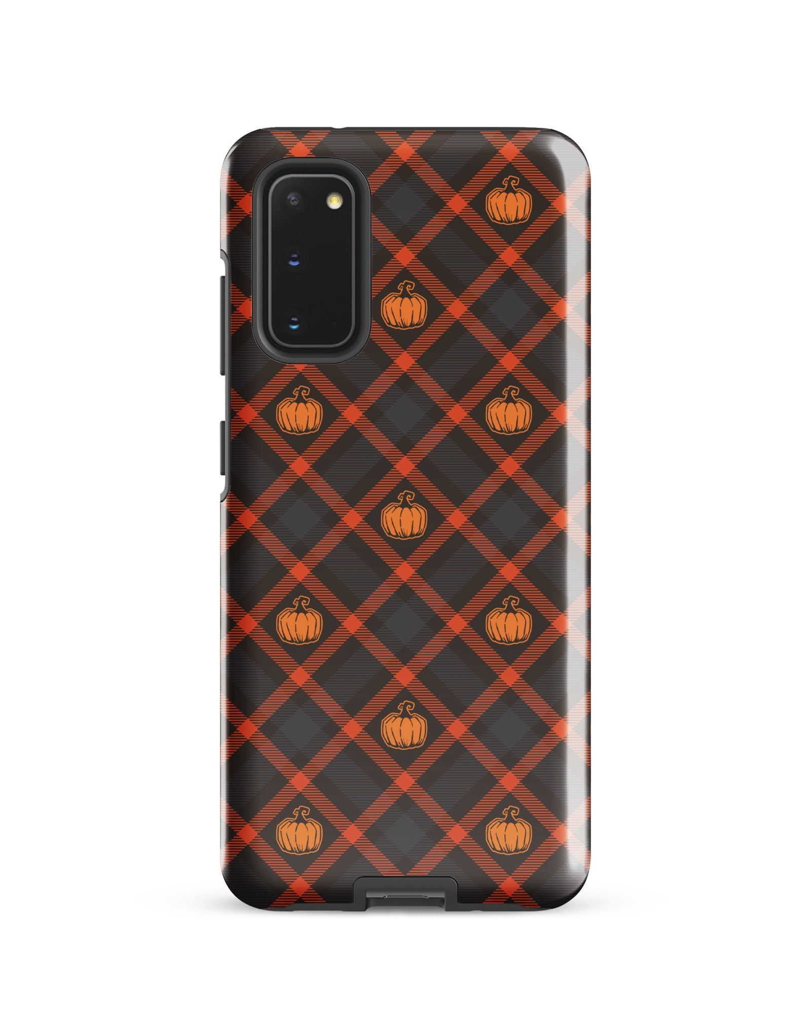 Pumpkin Plaid Cabin Case for Samsung®