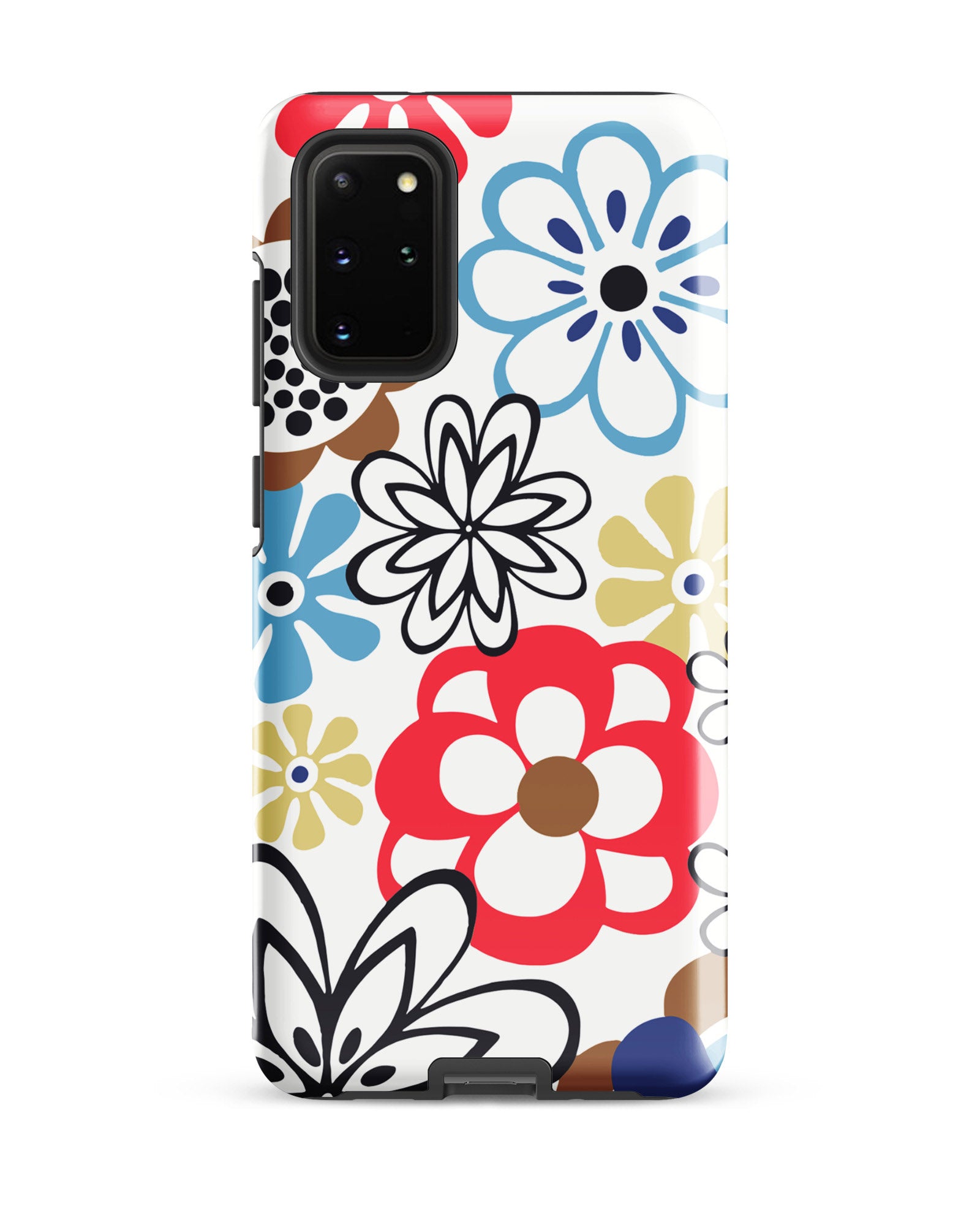 Abstract Floral Cabin Case for Samsung®