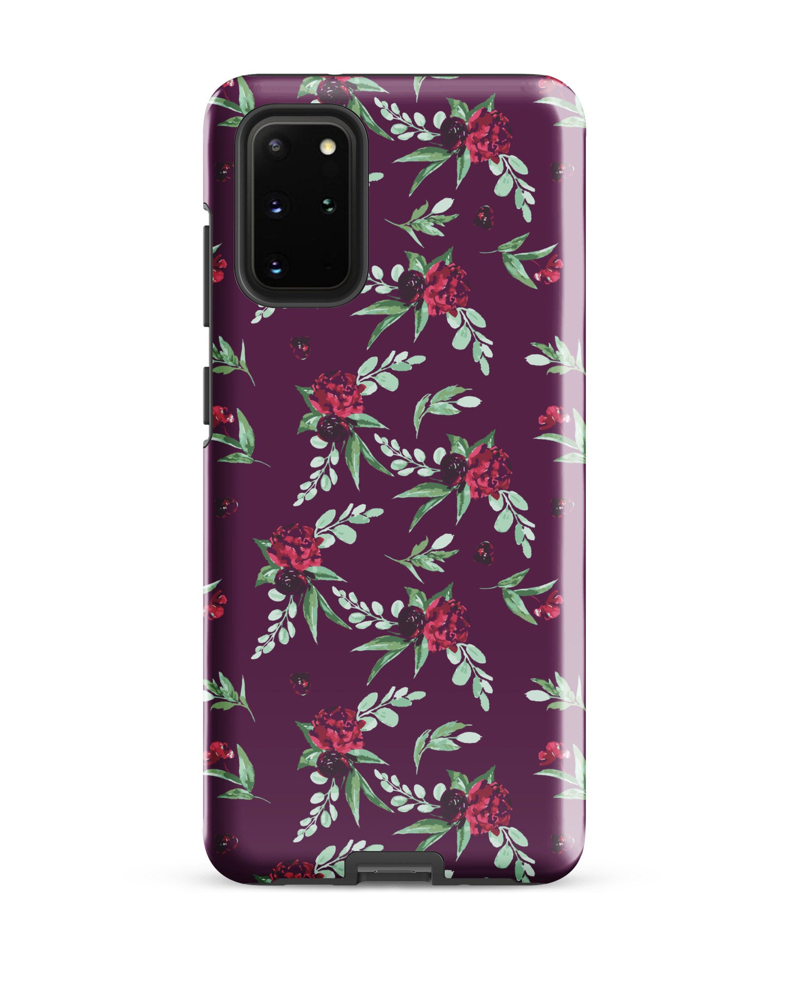 Cranberry Floral Cabin Case for Samsung®