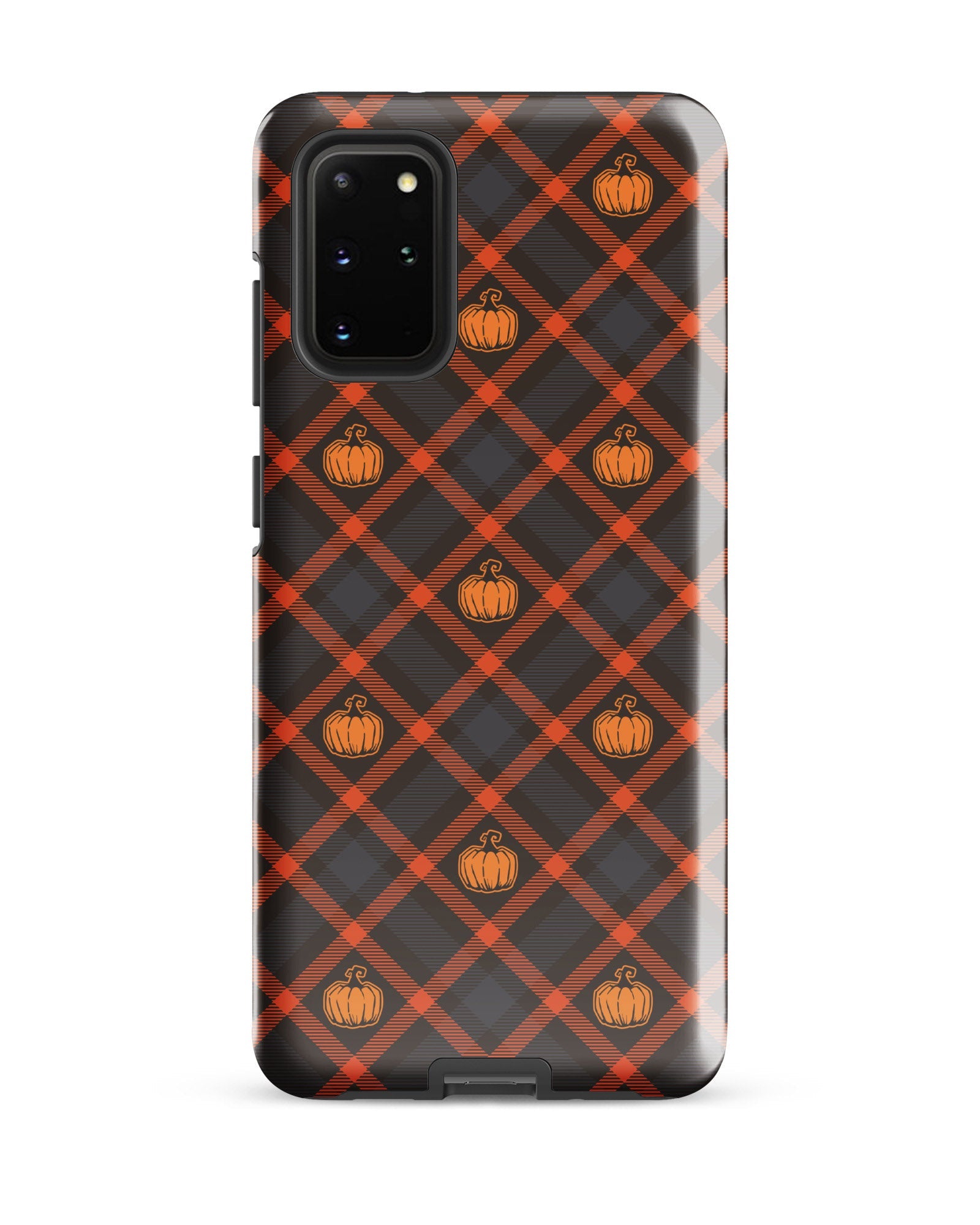 Pumpkin Plaid Cabin Case for Samsung®