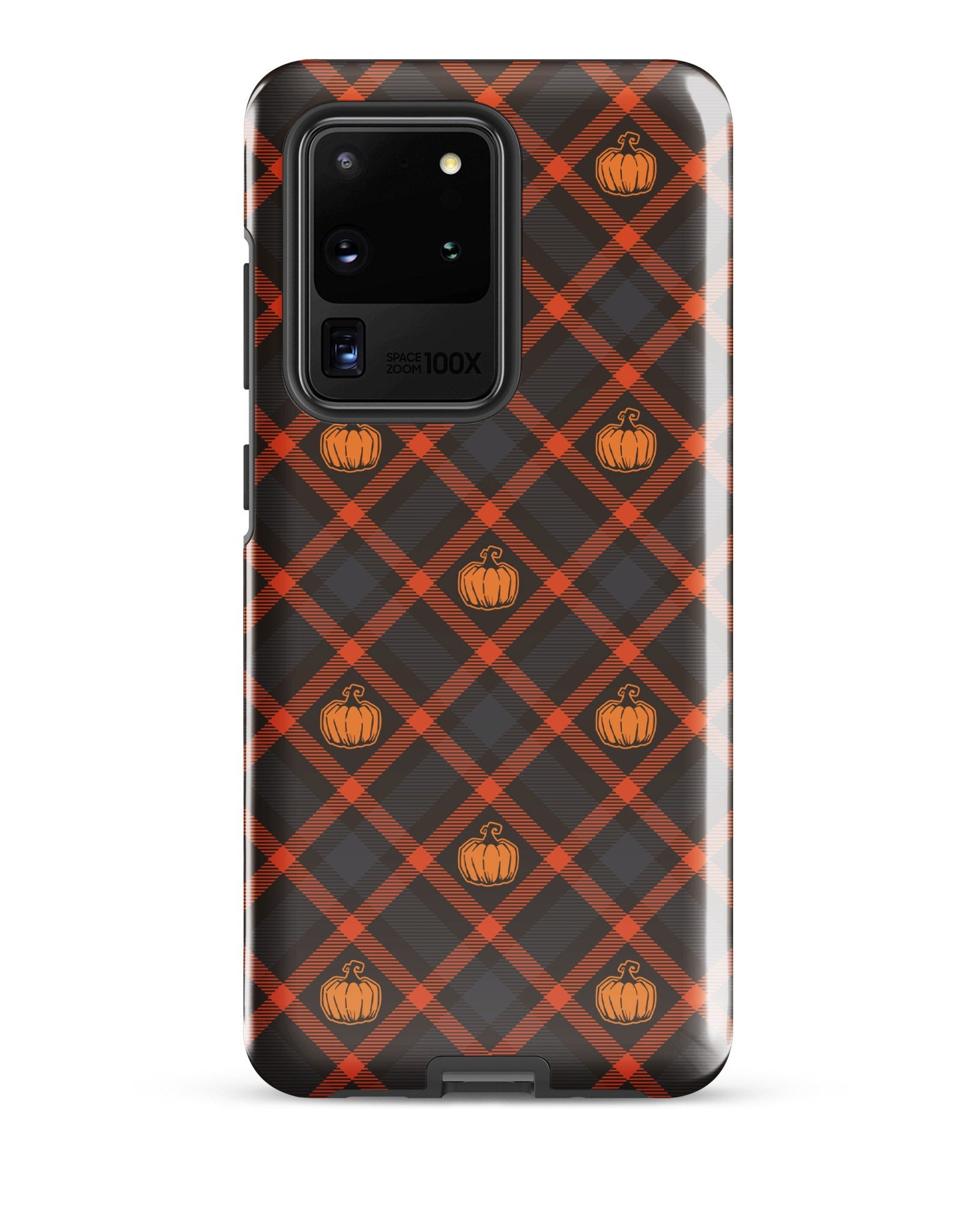 Pumpkin Plaid Cabin Case for Samsung®