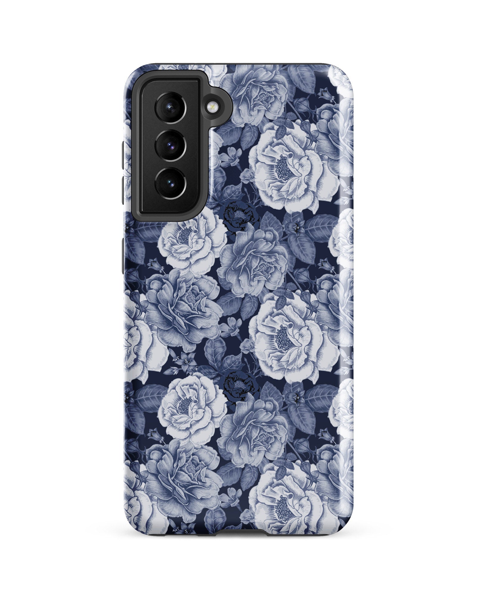 Denim Floral Cabin Case for Samsung®