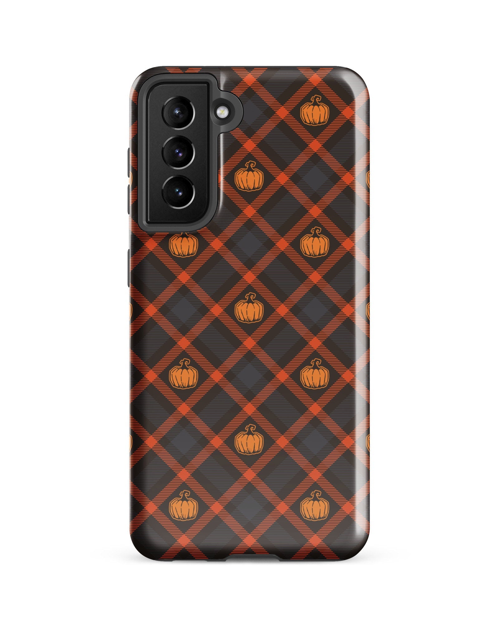 Pumpkin Plaid Cabin Case for Samsung®