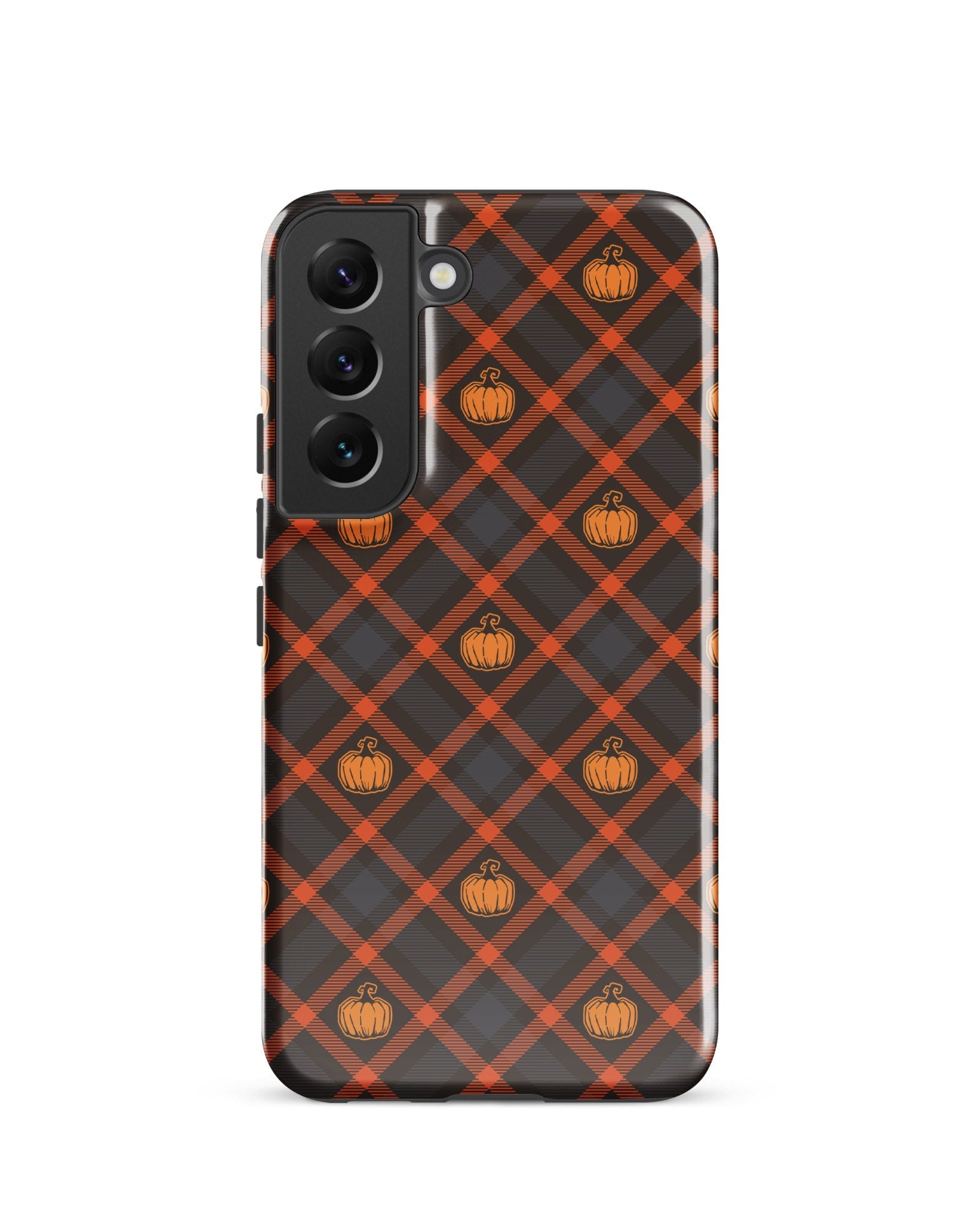 Pumpkin Plaid Cabin Case for Samsung®