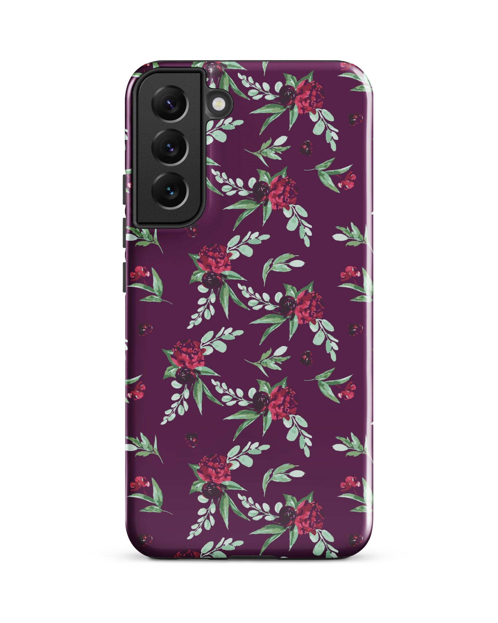 Cranberry Floral Cabin Case for Samsung®