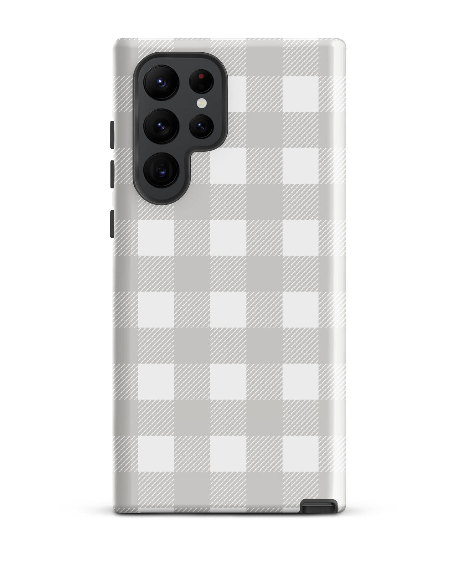 Smoky Gray Check Cabin Case for Samsung®