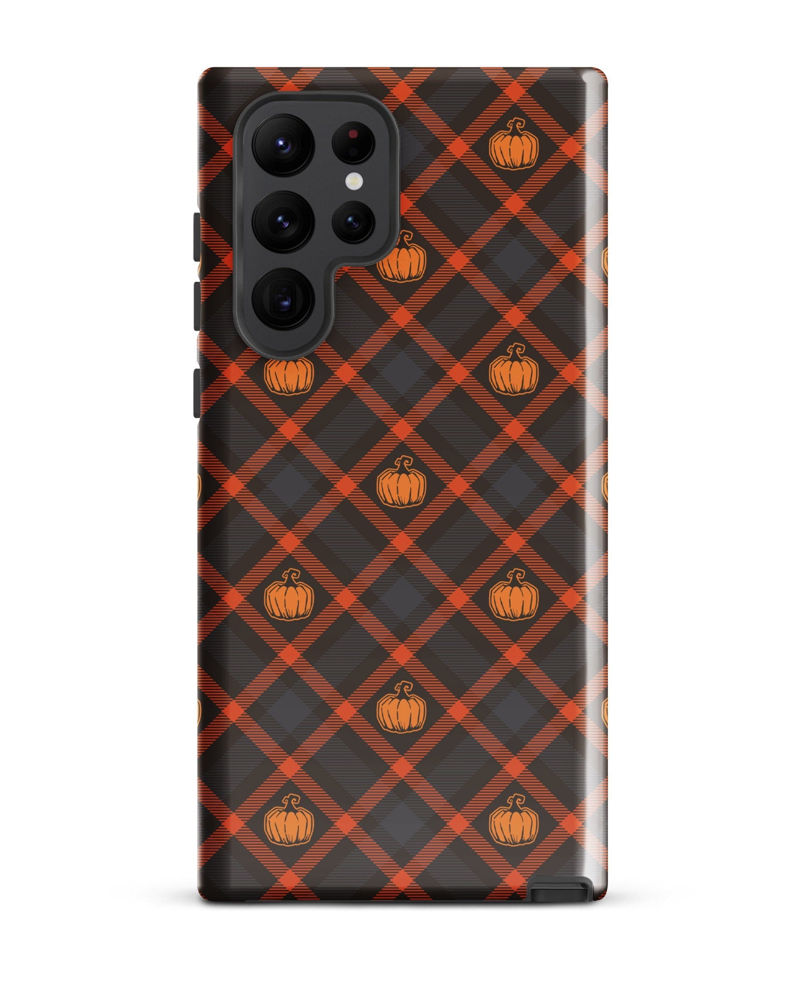 Pumpkin Plaid Cabin Case for Samsung®