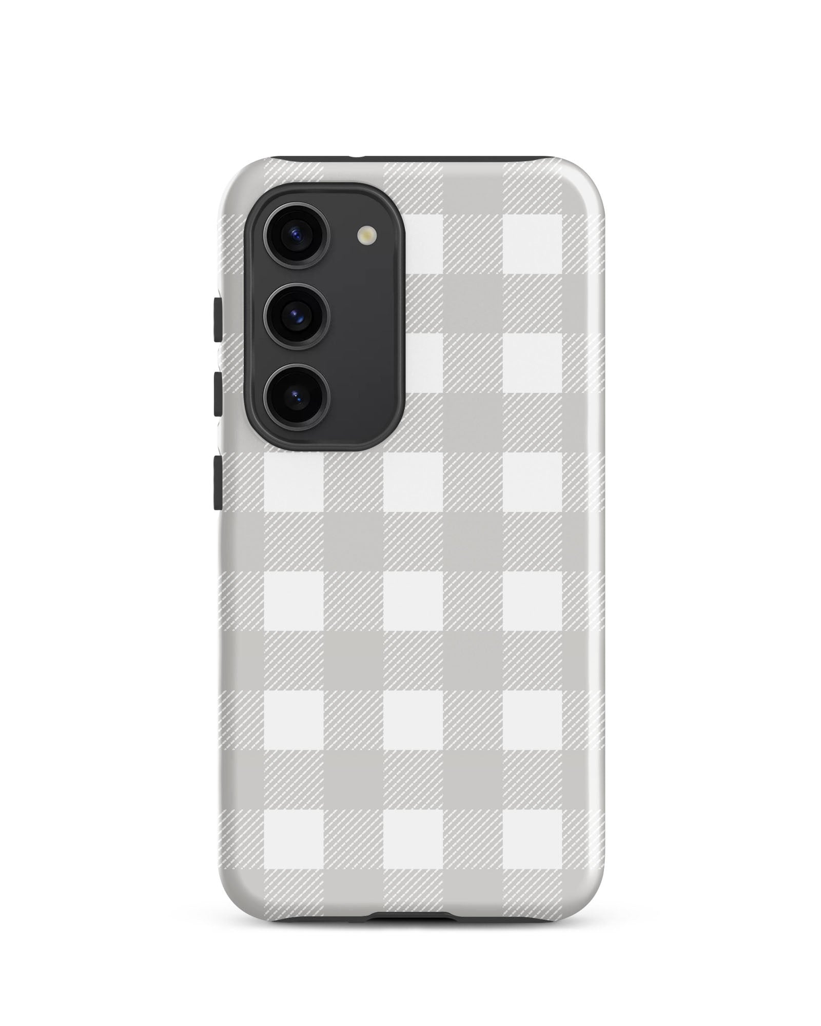 Smoky Gray Check Cabin Case for Samsung®