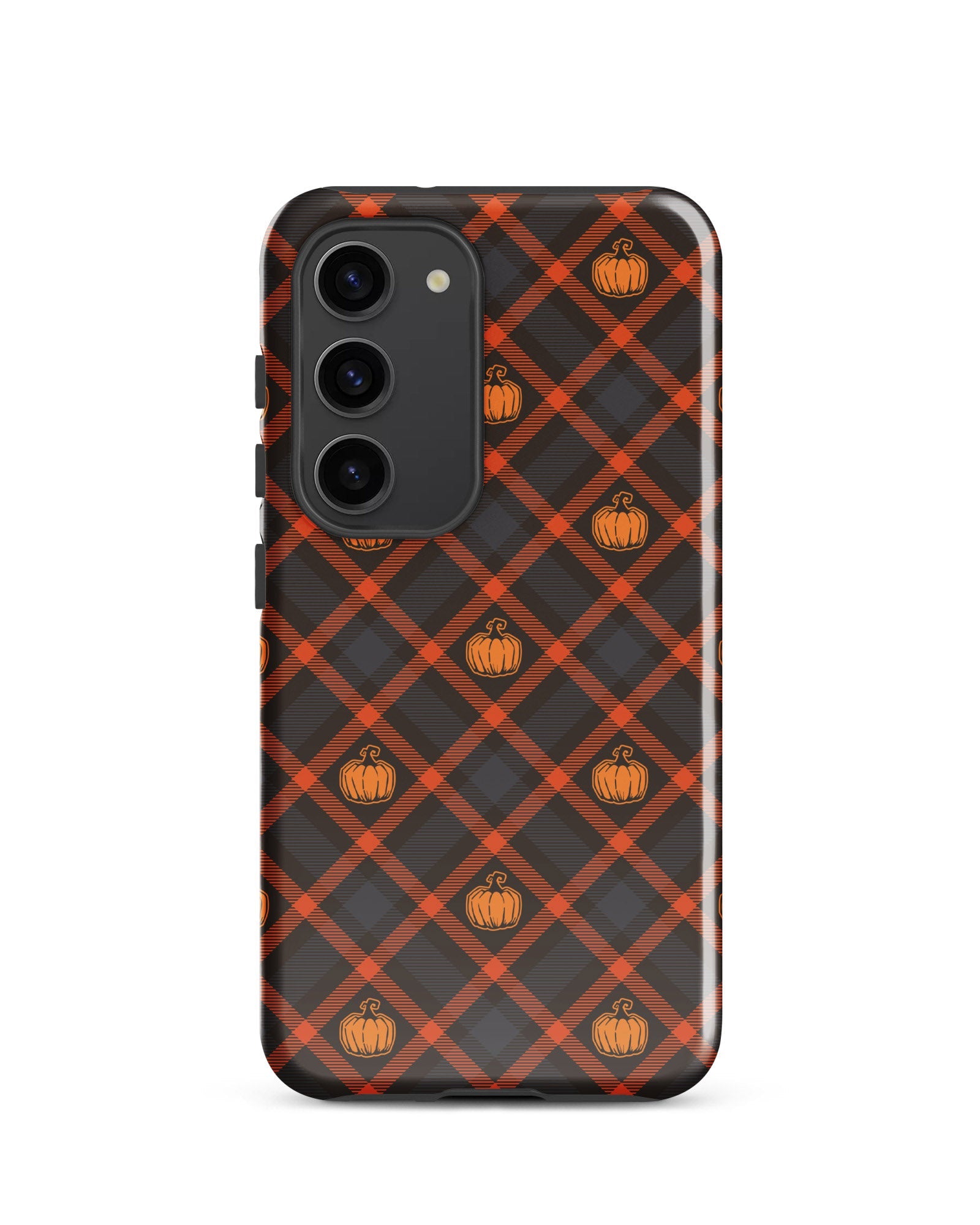 Pumpkin Plaid Cabin Case for Samsung®