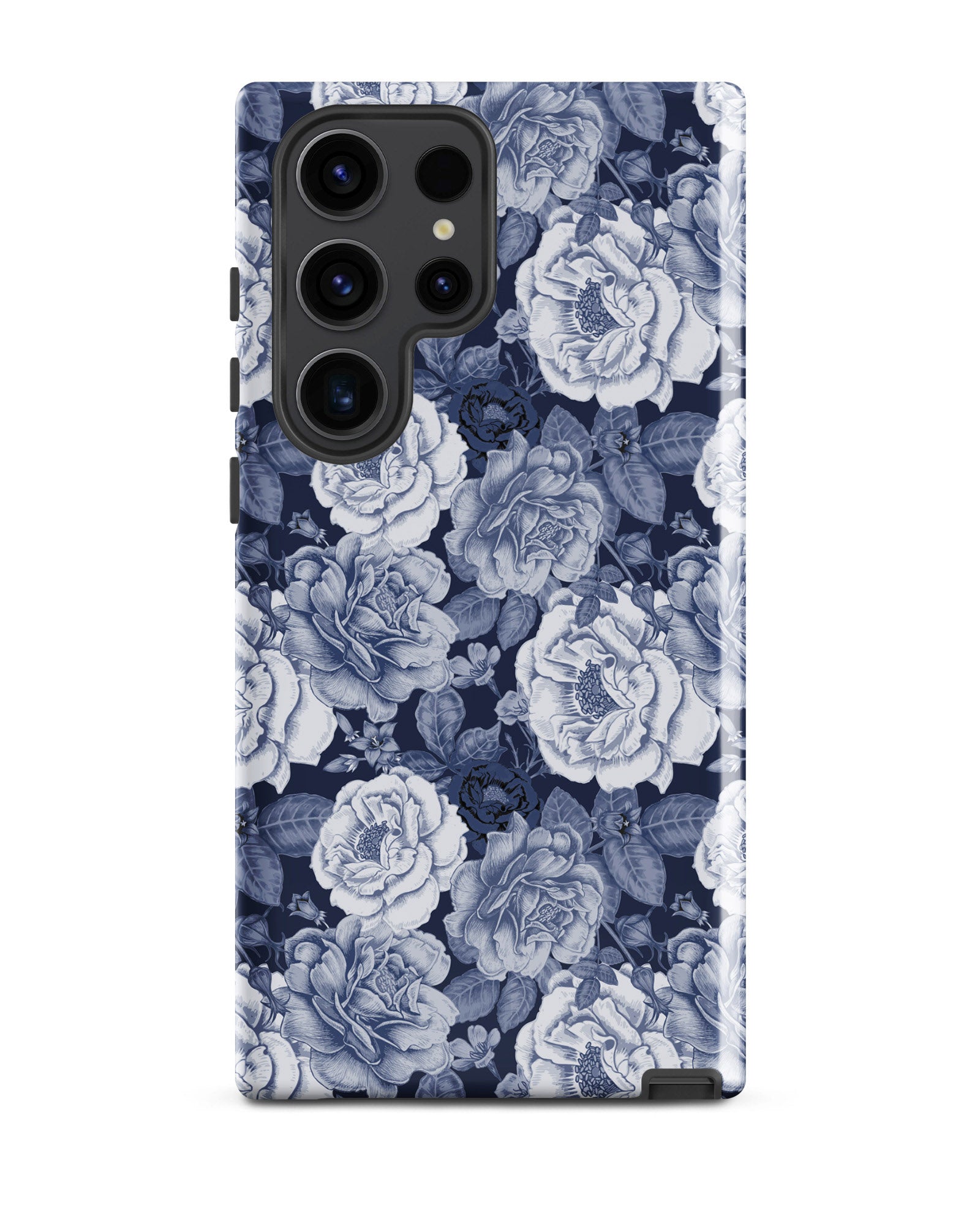 Denim Floral Cabin Case for Samsung®