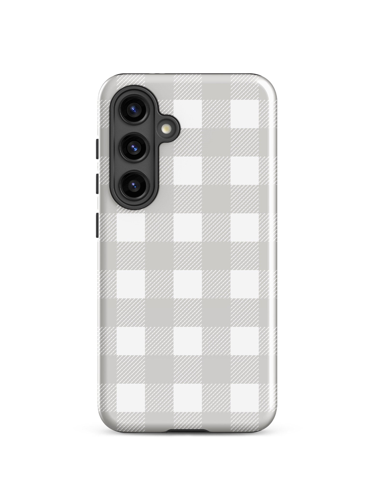 Smoky Gray Check Cabin Case for Samsung®