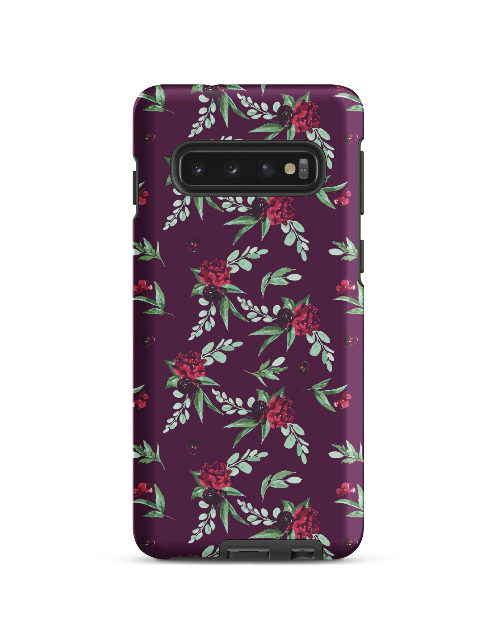 Cranberry Floral Cabin Case for Samsung®