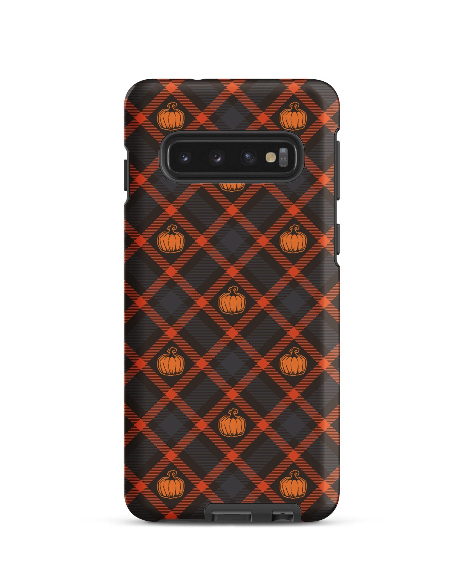 Pumpkin Plaid Cabin Case for Samsung®