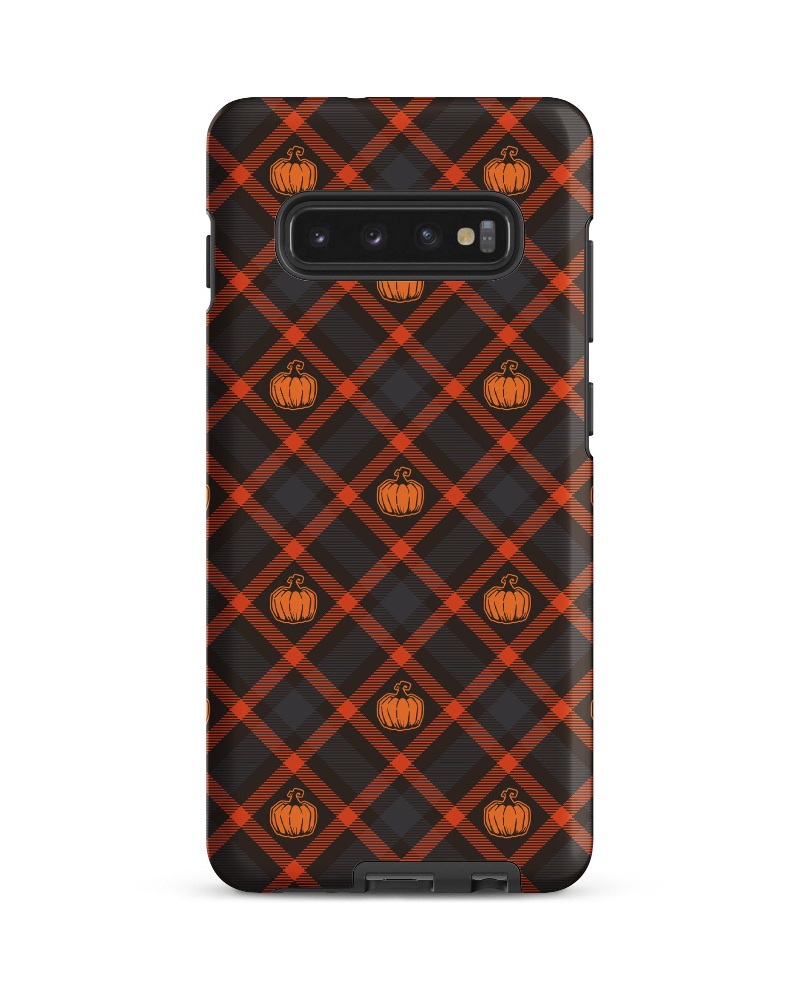 Pumpkin Plaid Cabin Case for Samsung®