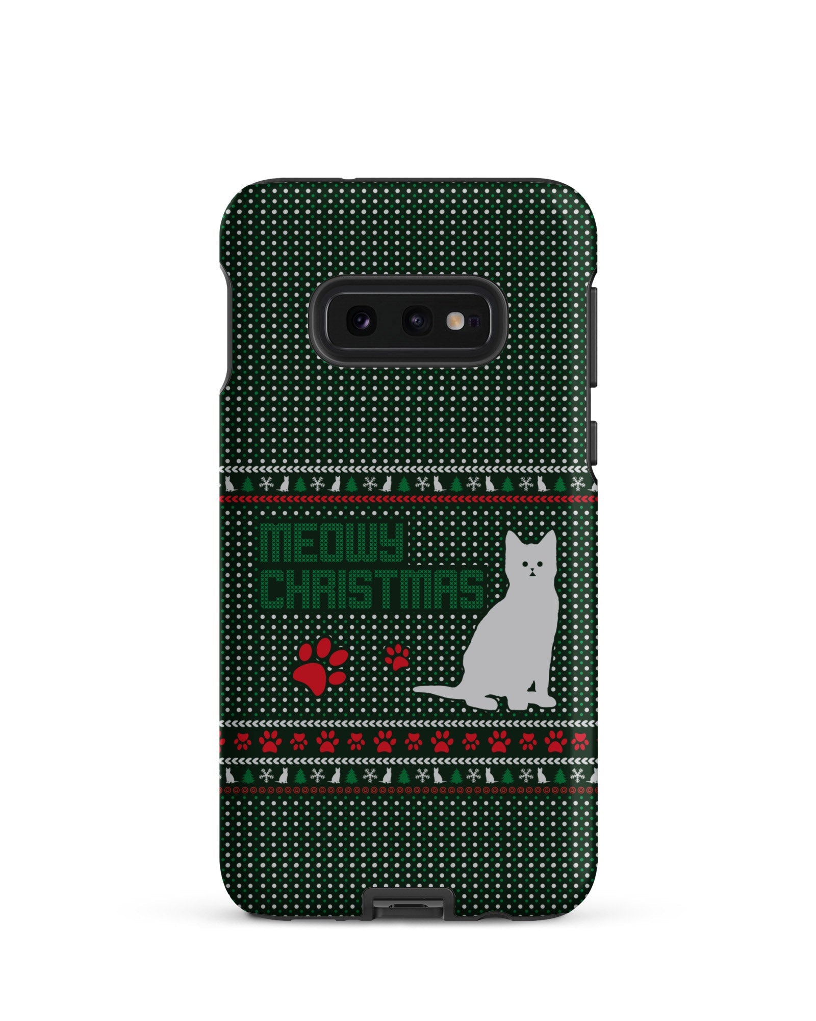 Meowy Christmas Cabin Case for Samsung®