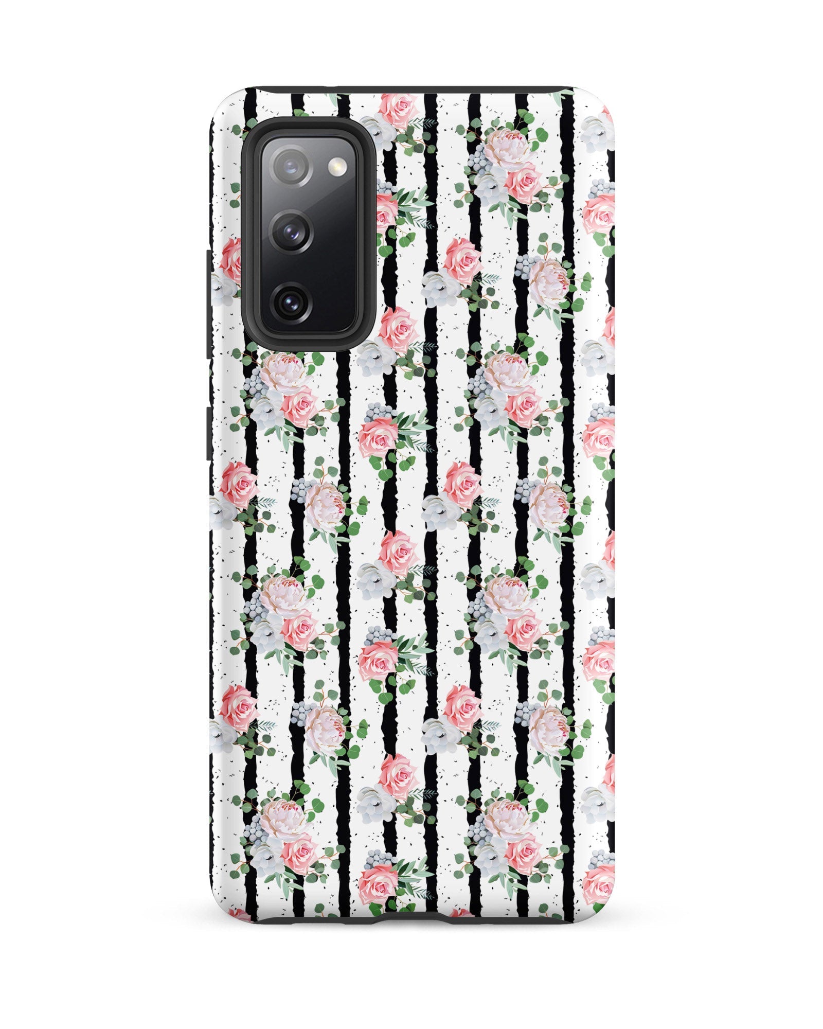 Black White and Blooms Cabin Case for Samsung®