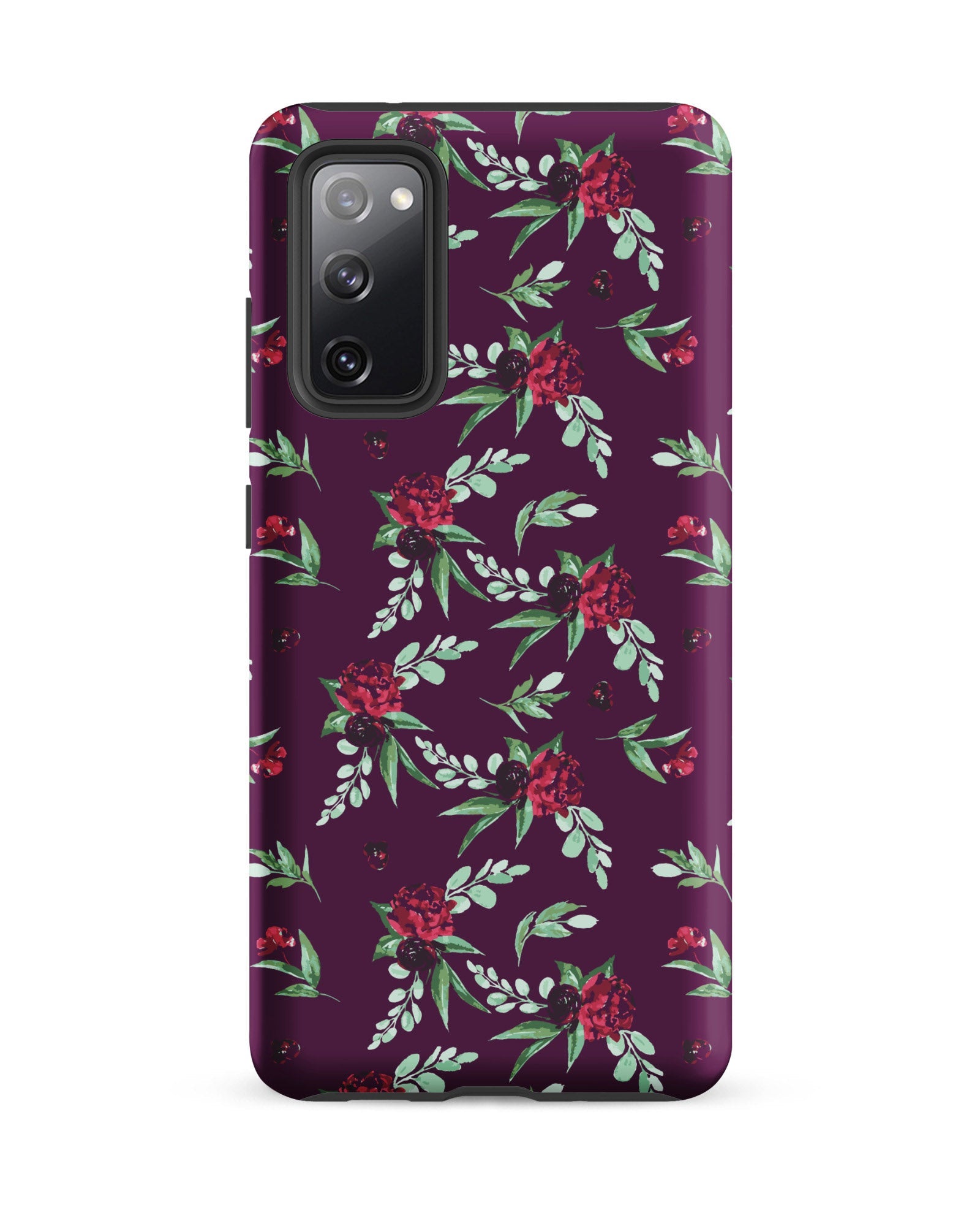 Cranberry Floral Cabin Case for Samsung®