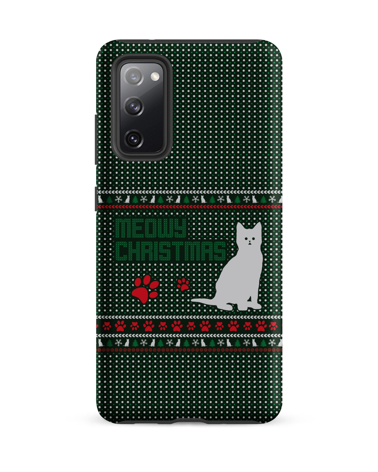 Meowy Christmas Cabin Case for Samsung®