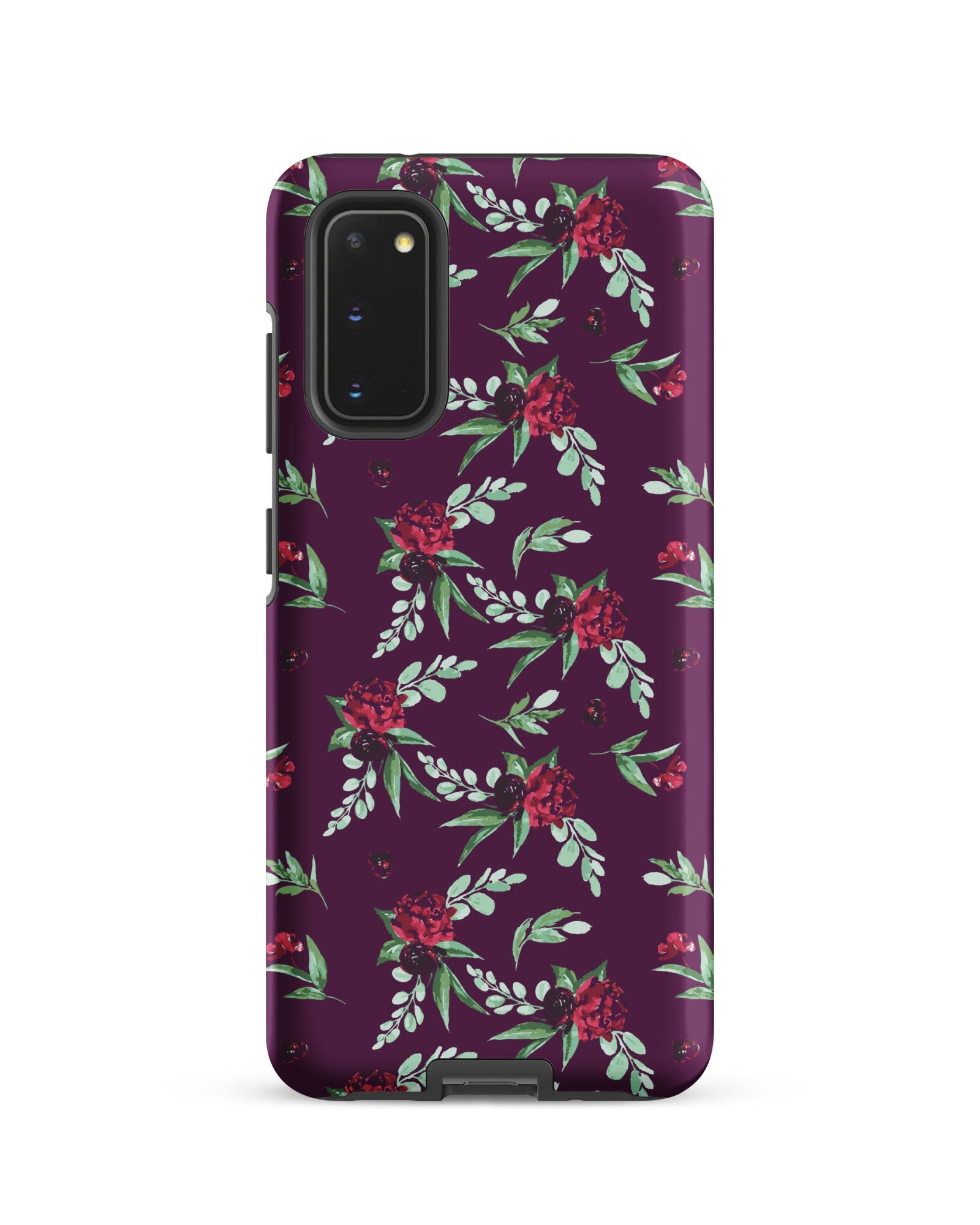 Cranberry Floral Cabin Case for Samsung®