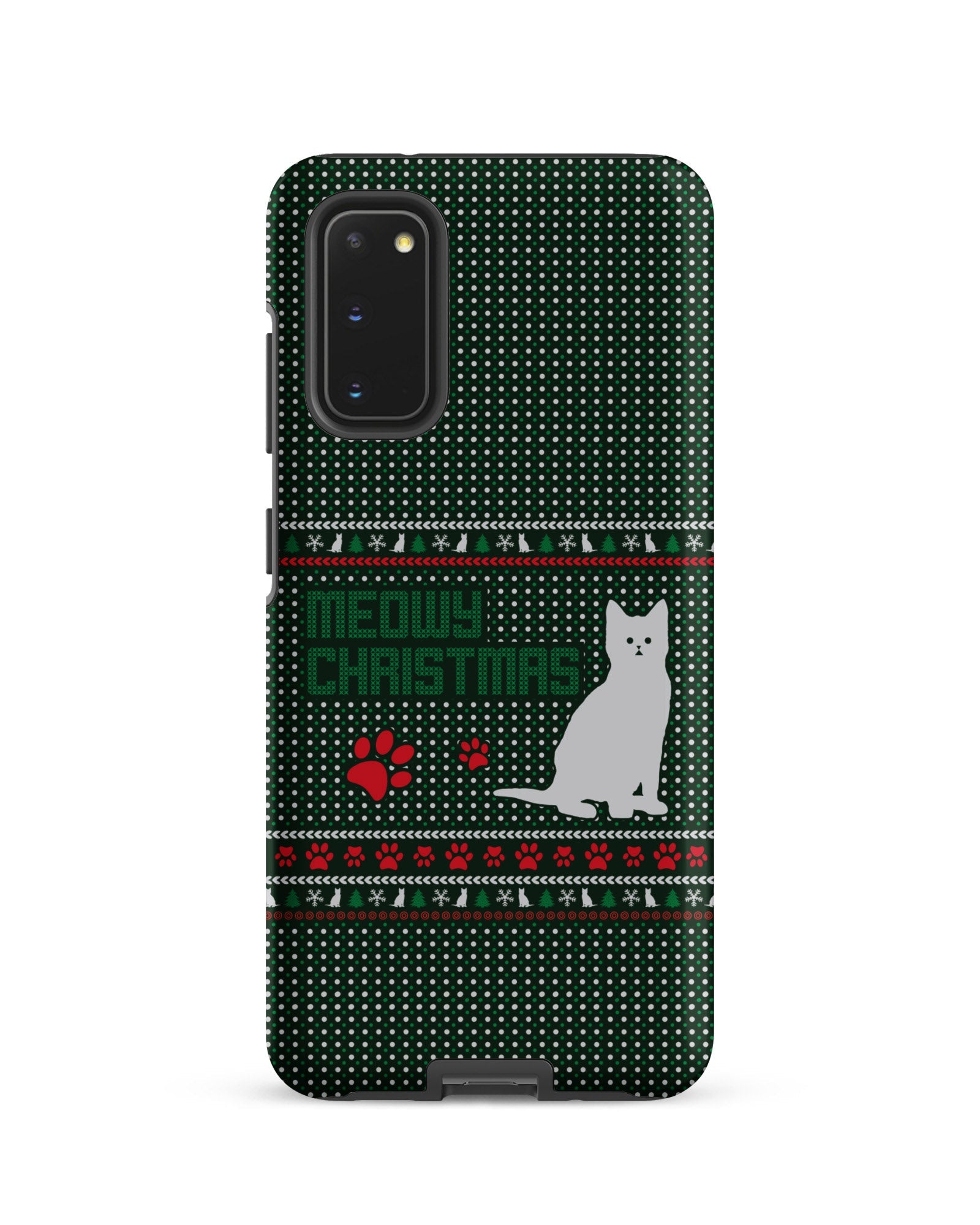 Meowy Christmas Cabin Case for Samsung®