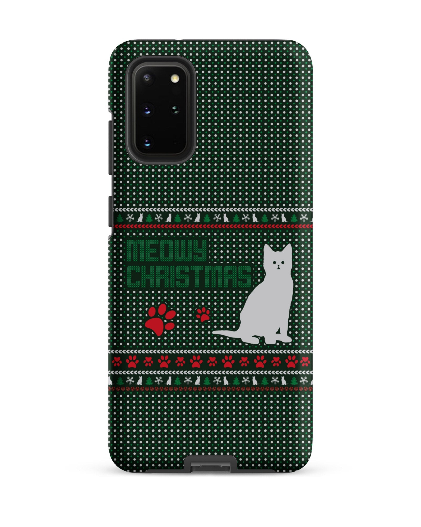 Meowy Christmas Cabin Case for Samsung®