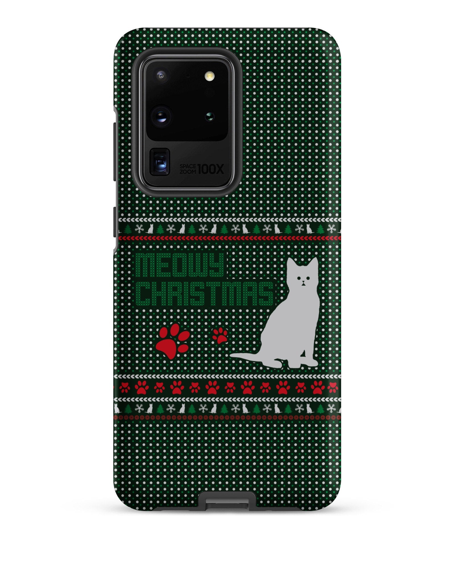 Meowy Christmas Cabin Case for Samsung®