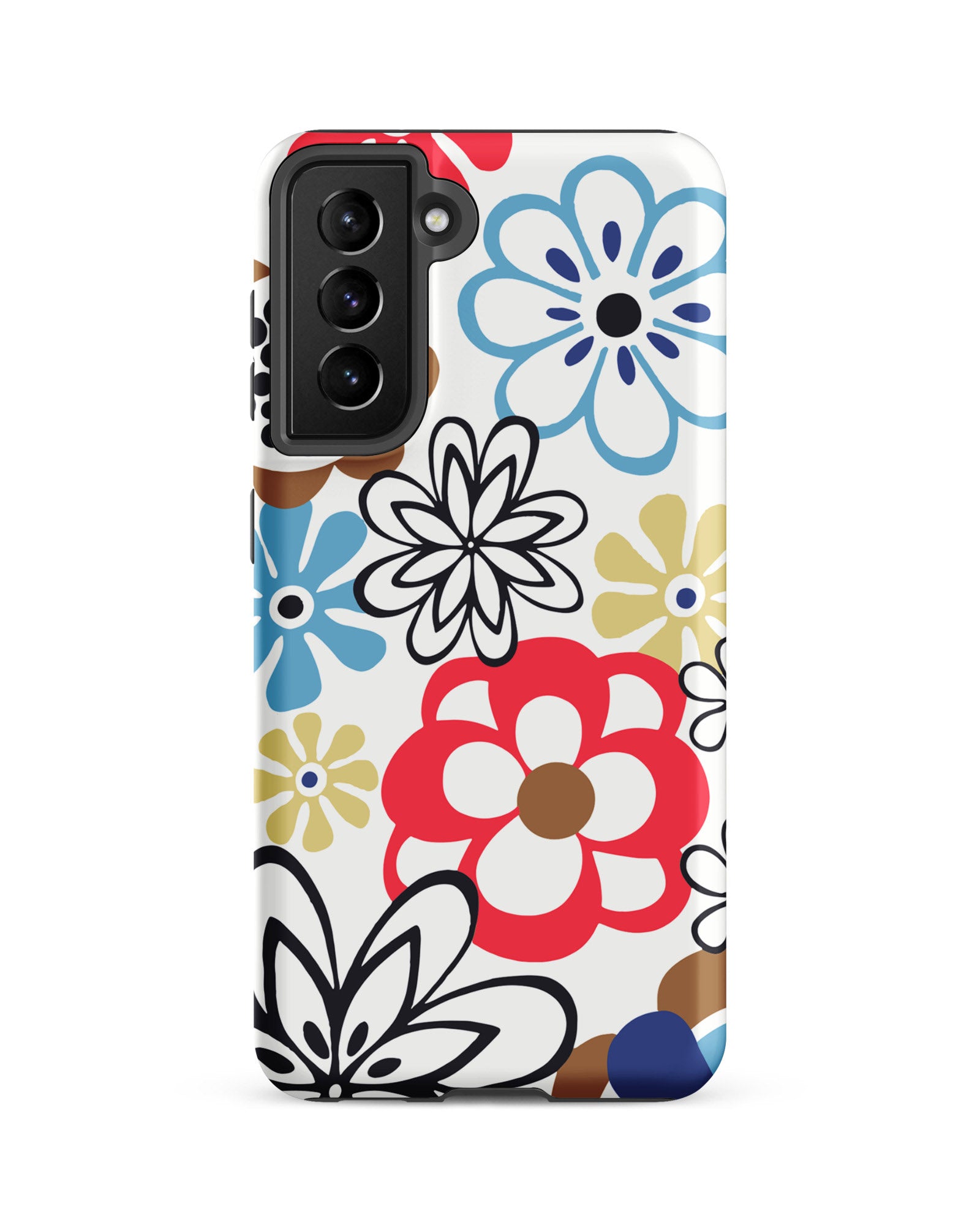 Abstract Floral Cabin Case for Samsung®