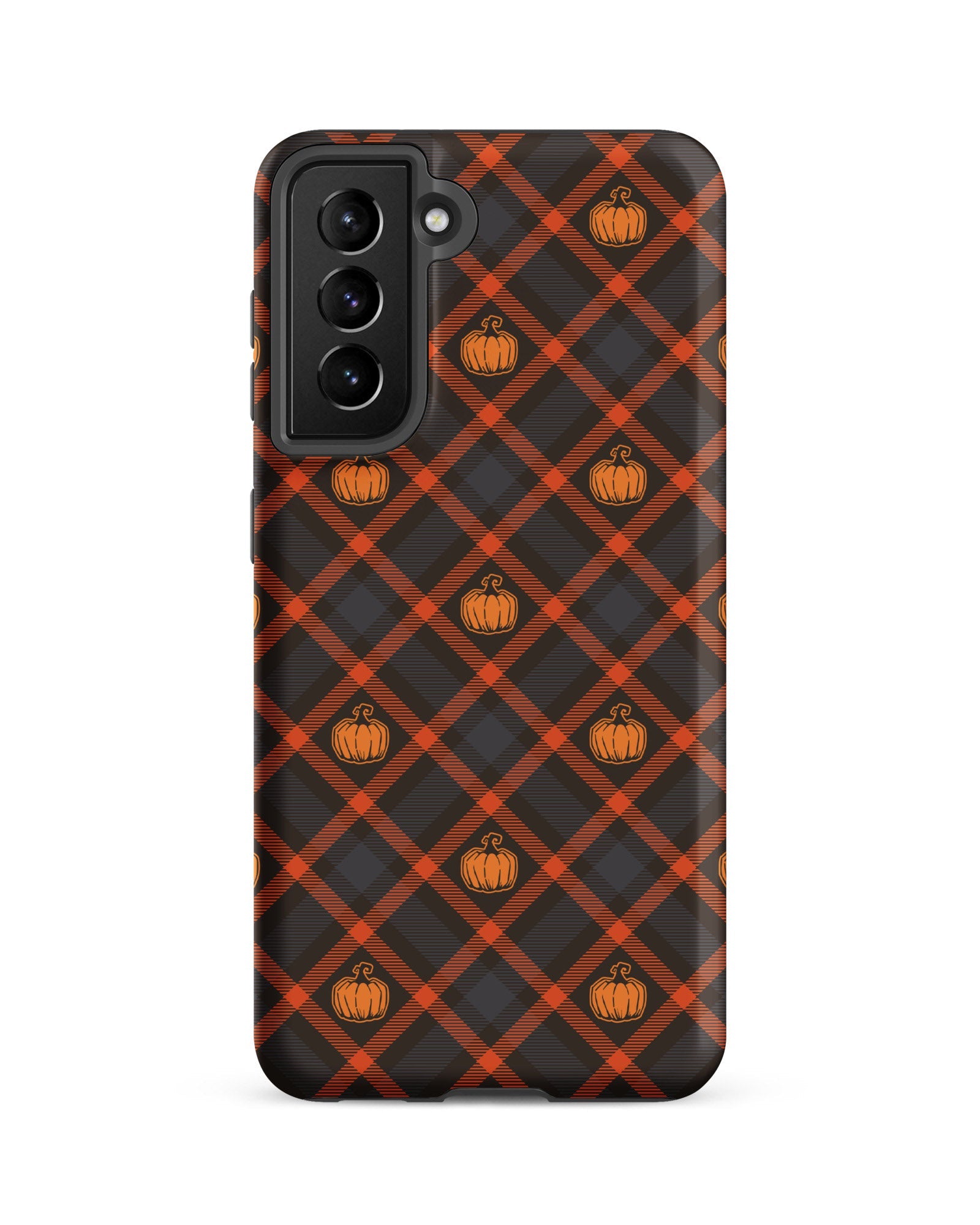 Pumpkin Plaid Cabin Case for Samsung®