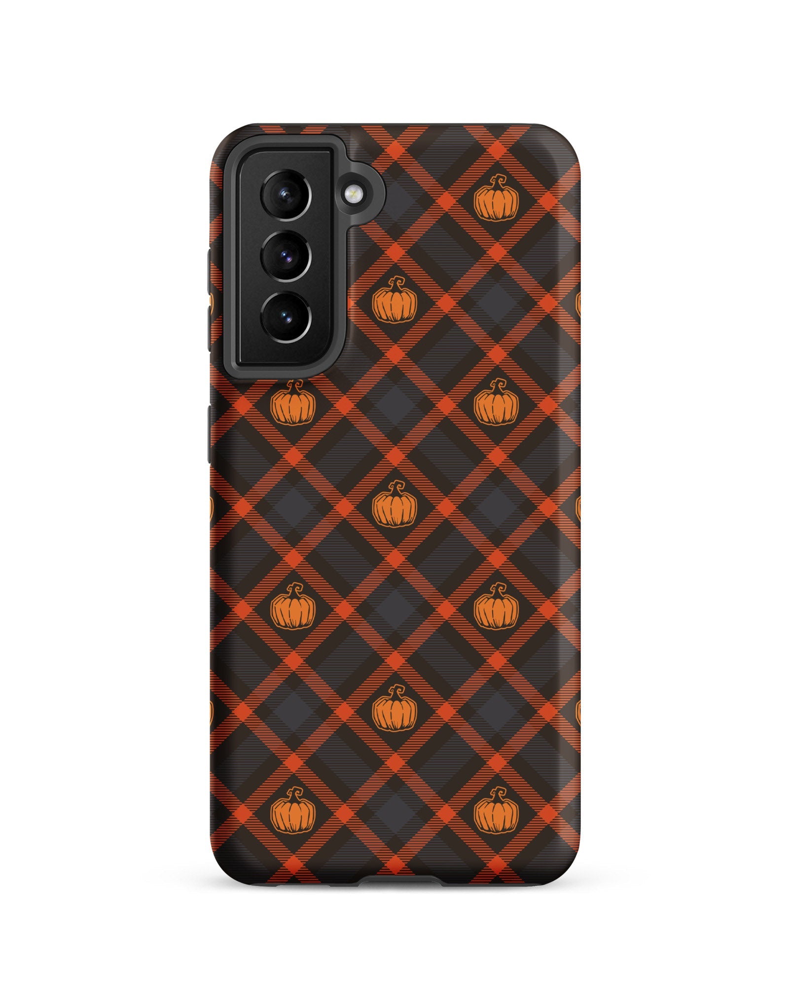 Pumpkin Plaid Cabin Case for Samsung®