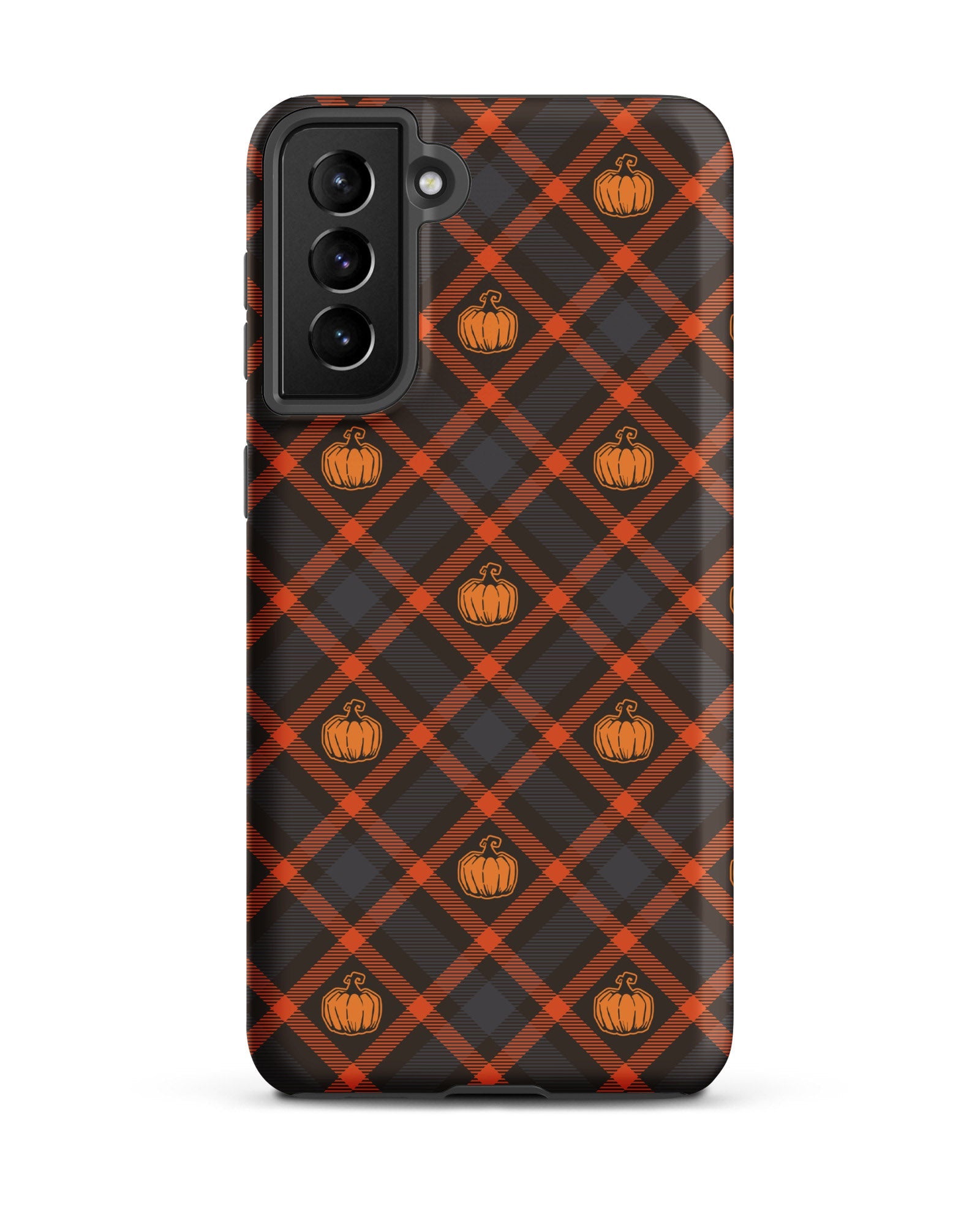 Pumpkin Plaid Cabin Case for Samsung®