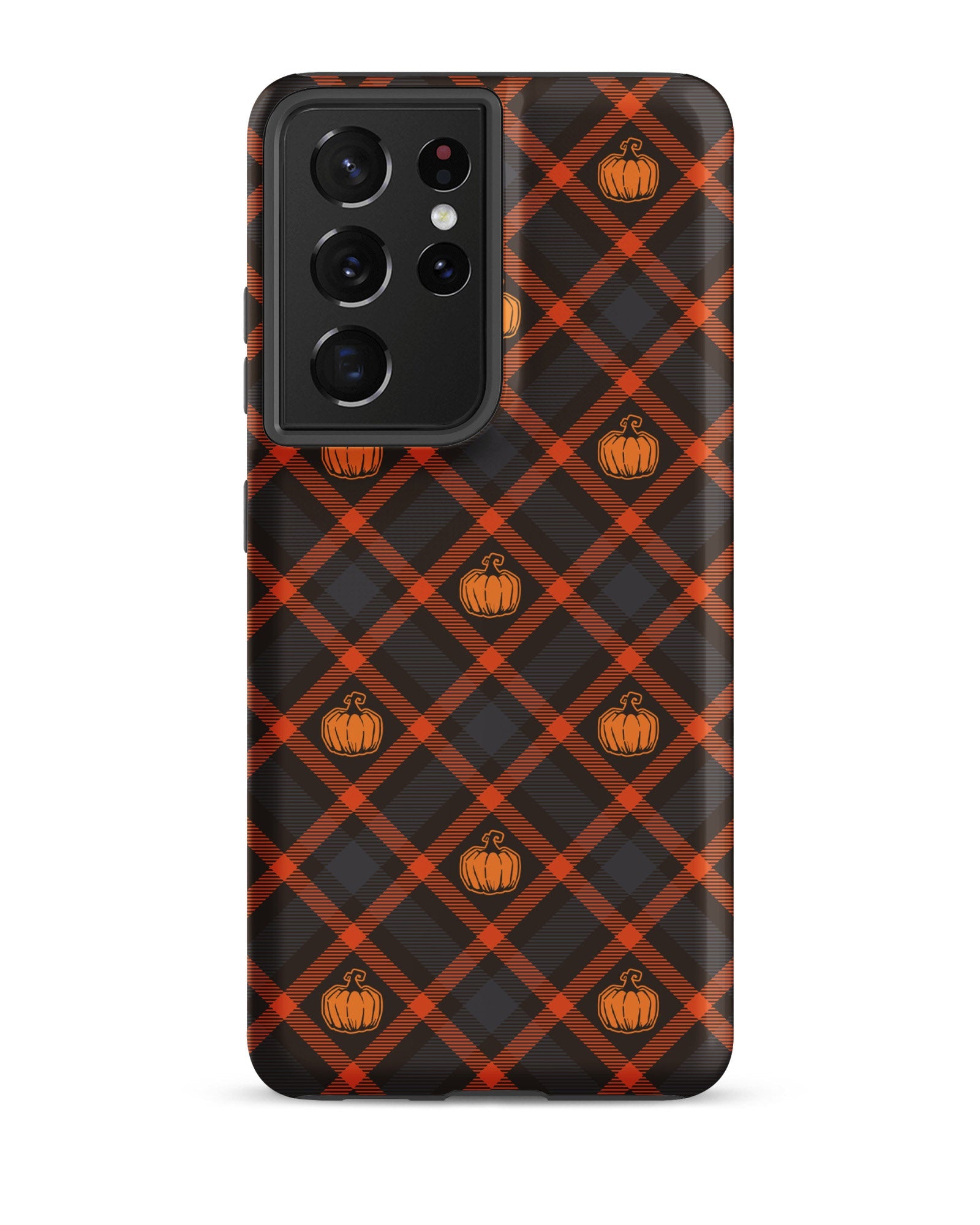 Pumpkin Plaid Cabin Case for Samsung®