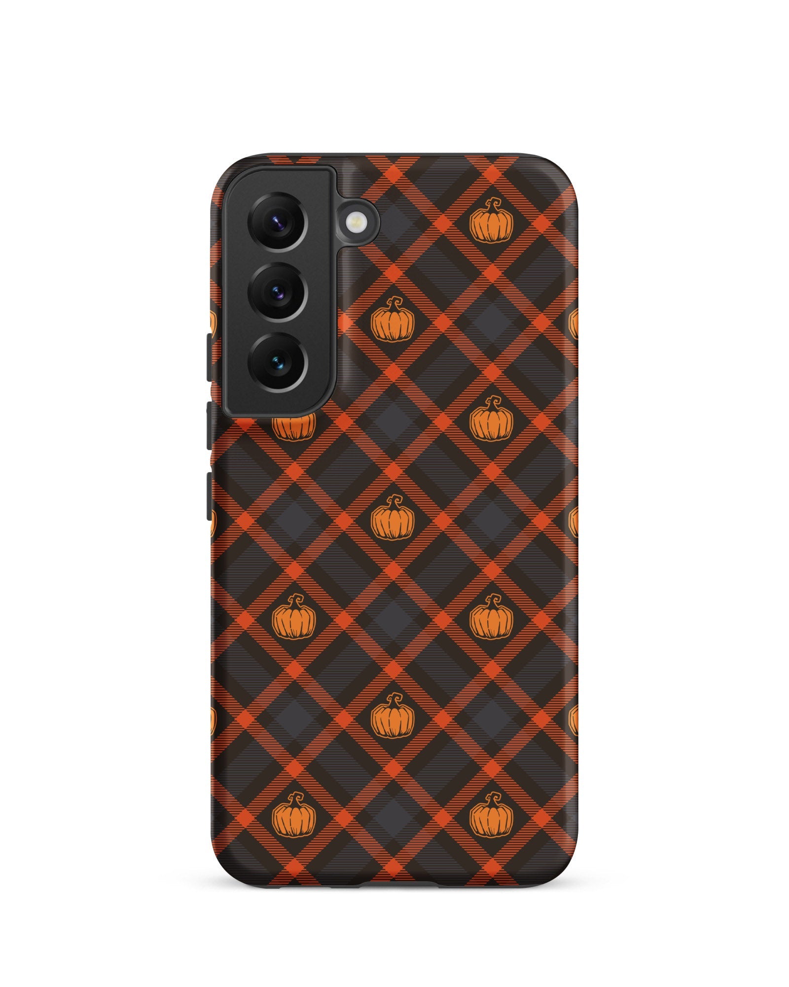 Pumpkin Plaid Cabin Case for Samsung®