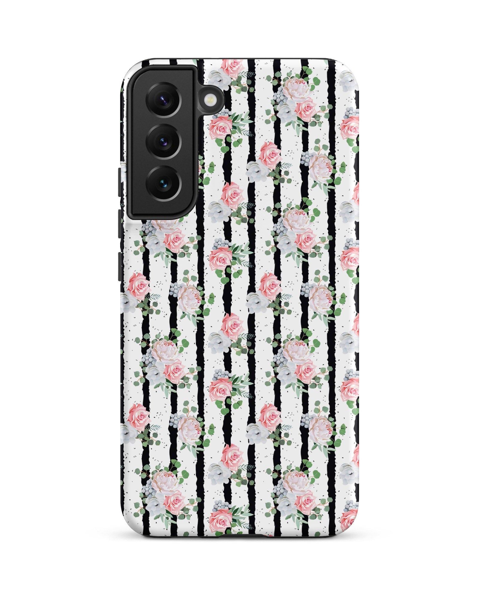 Black White and Blooms Cabin Case for Samsung®