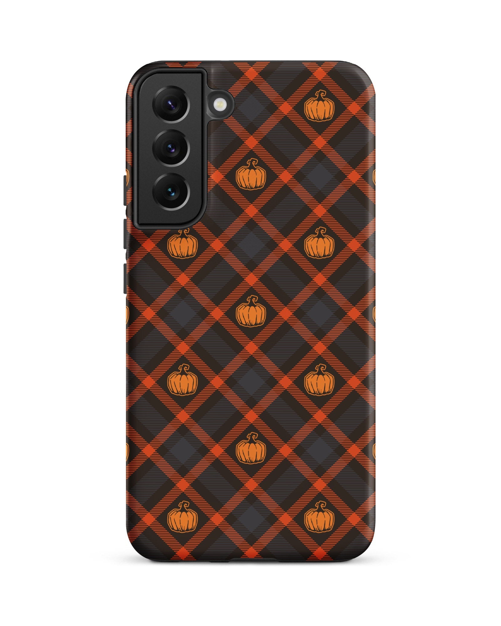 Pumpkin Plaid Cabin Case for Samsung®