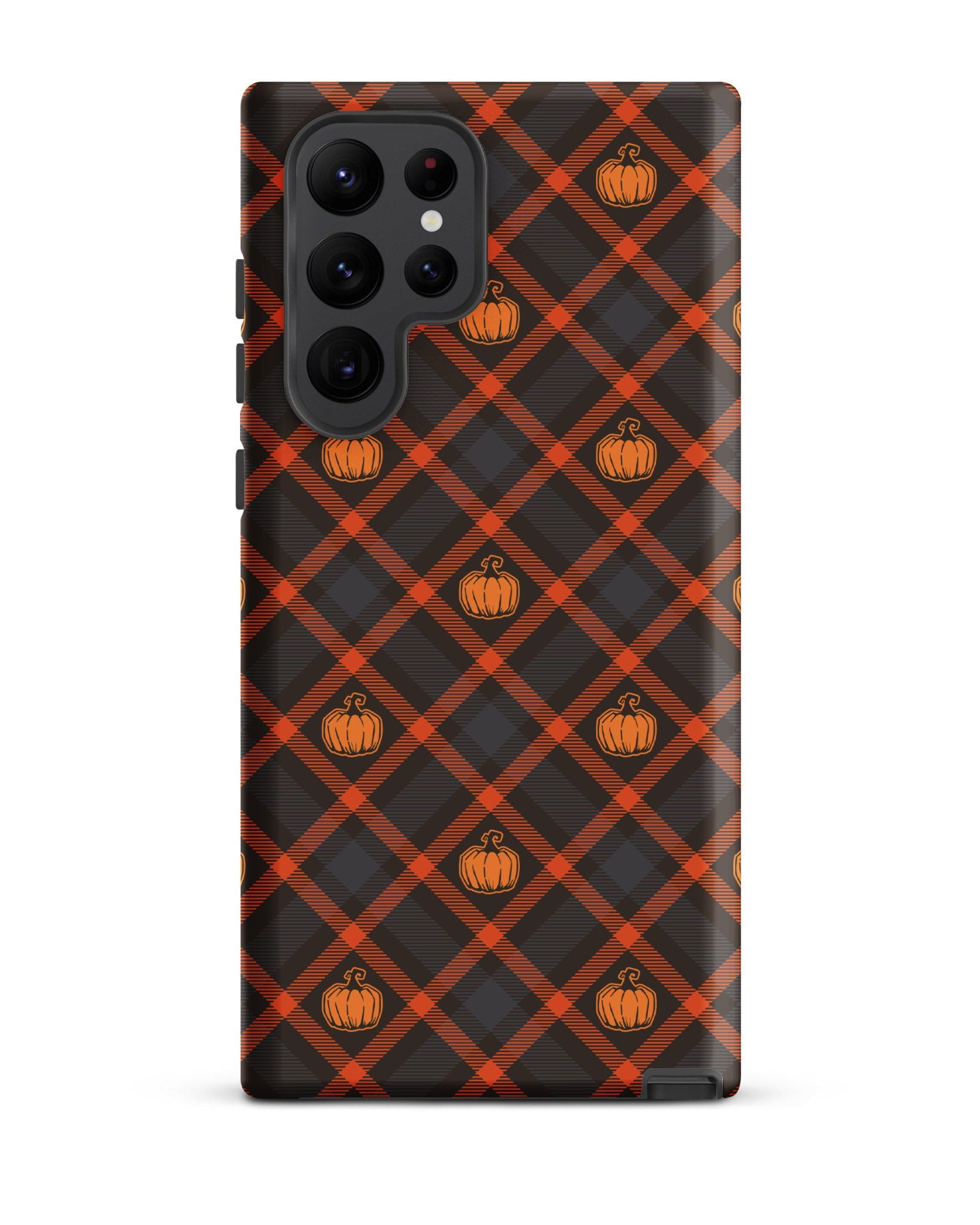 Pumpkin Plaid Cabin Case for Samsung®