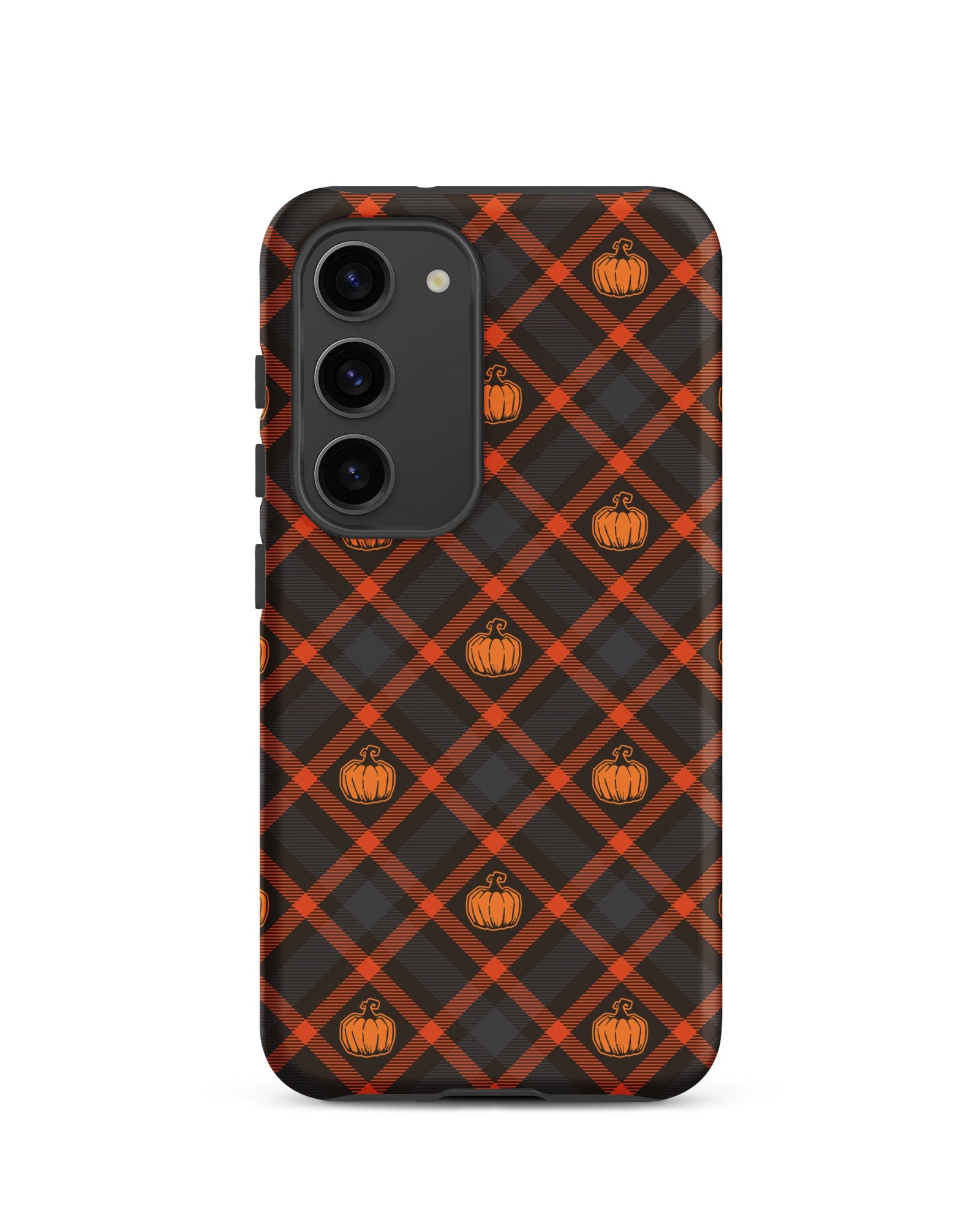 Pumpkin Plaid Cabin Case for Samsung®