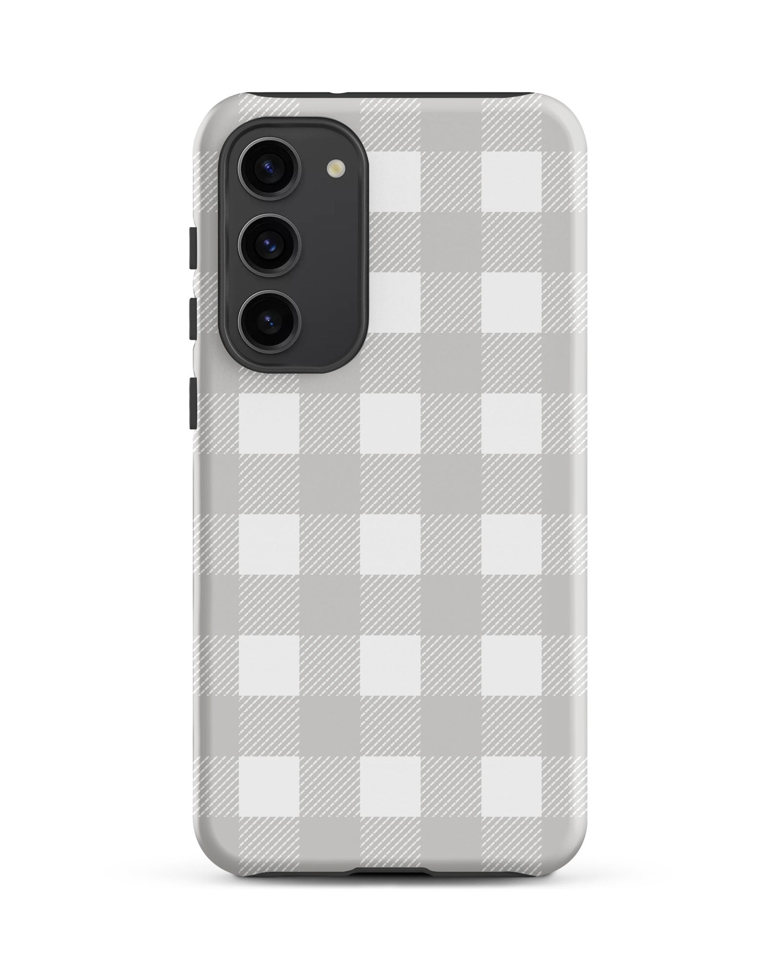 Smoky Gray Check Cabin Case for Samsung®