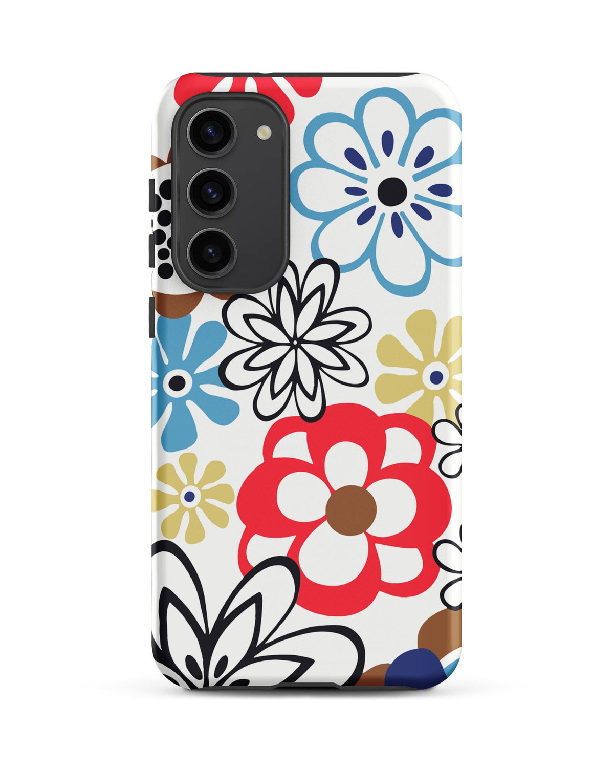 Abstract Floral Cabin Case for Samsung®