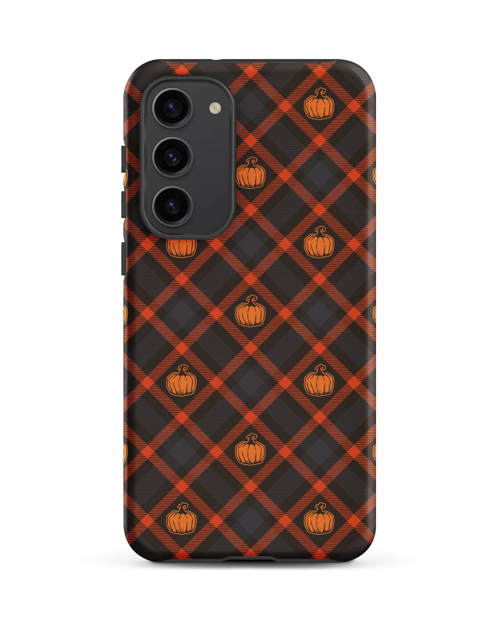 Pumpkin Plaid Cabin Case for Samsung®