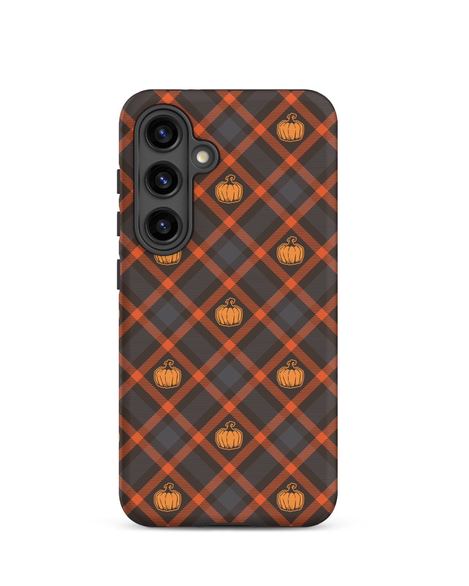 Pumpkin Plaid Cabin Case for Samsung®