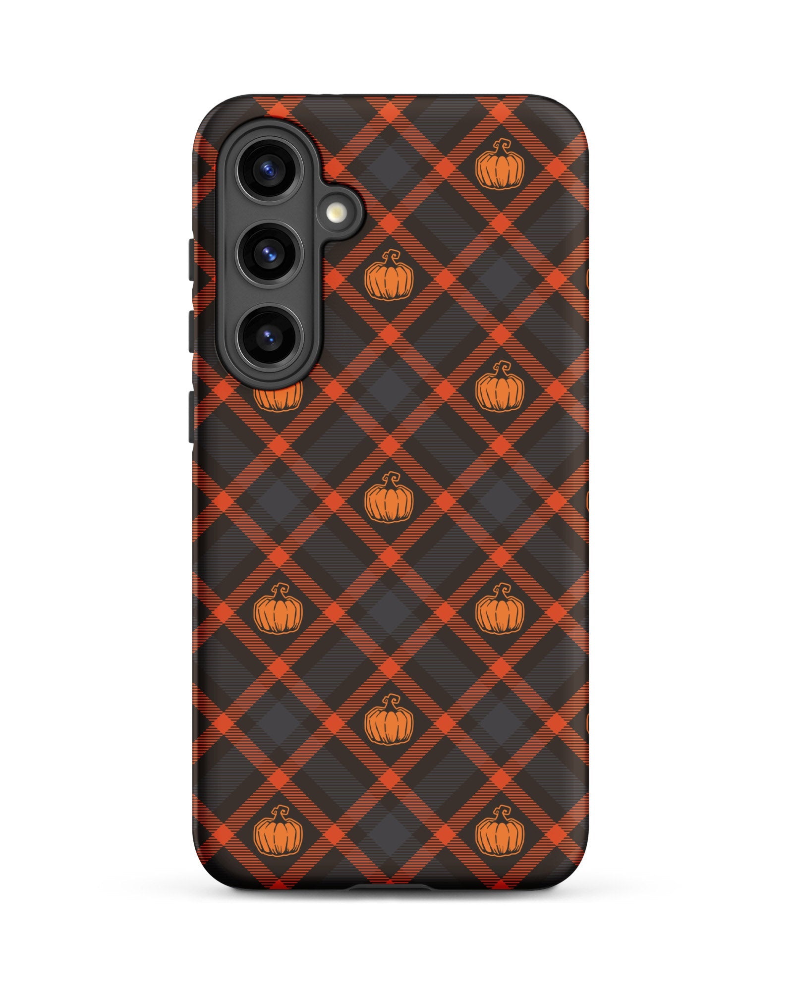 Pumpkin Plaid Cabin Case for Samsung®