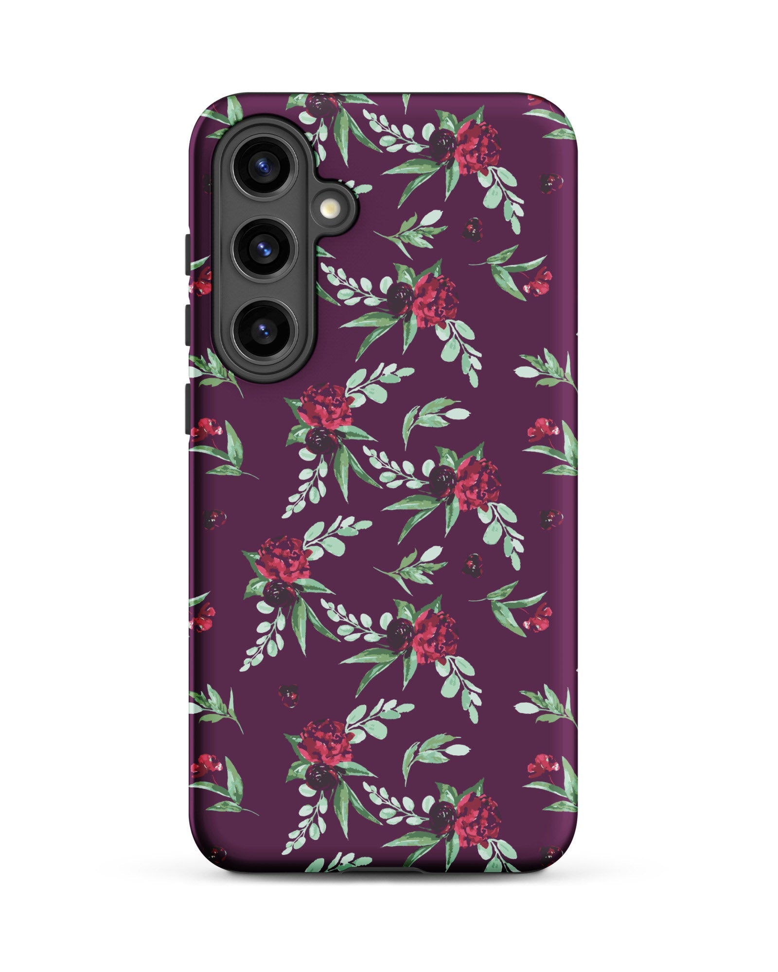 Cranberry Floral Cabin Case for Samsung®