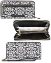 ROYAL DAMASK Luxe Clutch Wallet