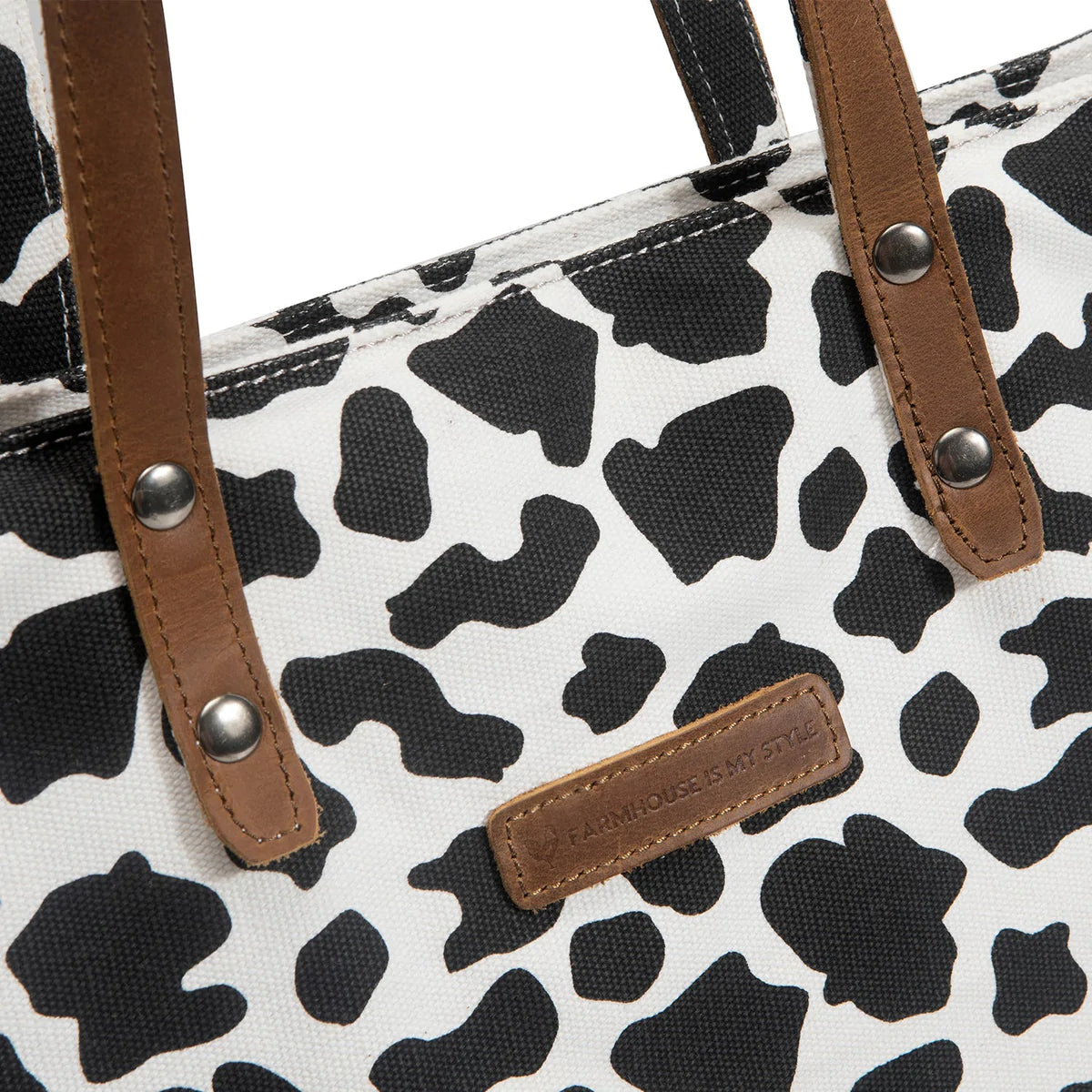 Cowhide Fever Tote Bag and Clutch Bundle
