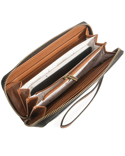 Silver Crossbody Almanac Bag and Wallet Bundle