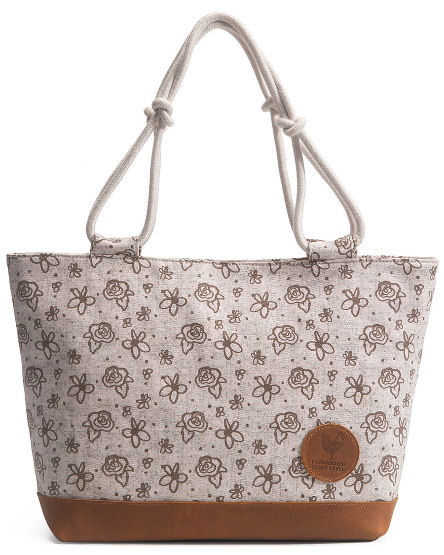 Pressed Flowers Farmhouse Hand Bag, Shoulder Bag, Tote, Purse - Farmhouse  Is My Style