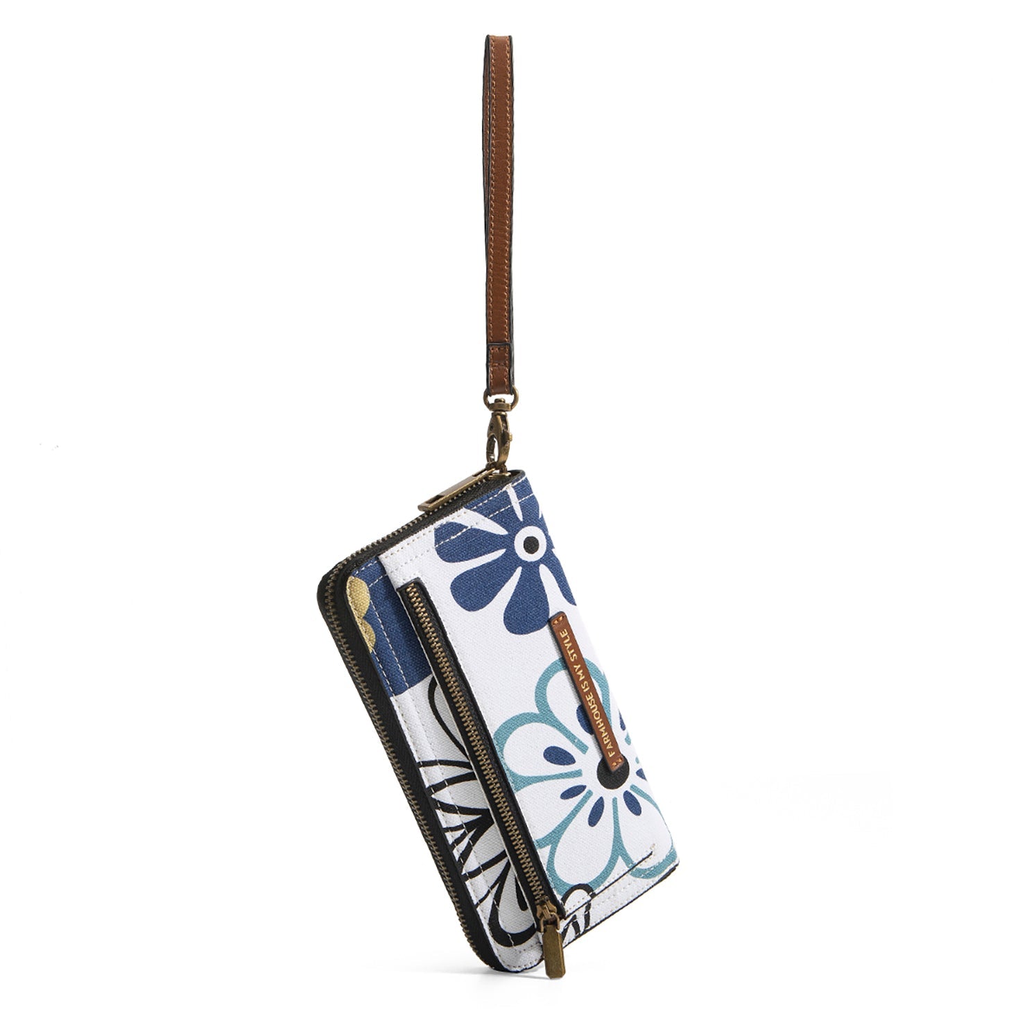 Russet Crossbody Abstract Floral Bundle